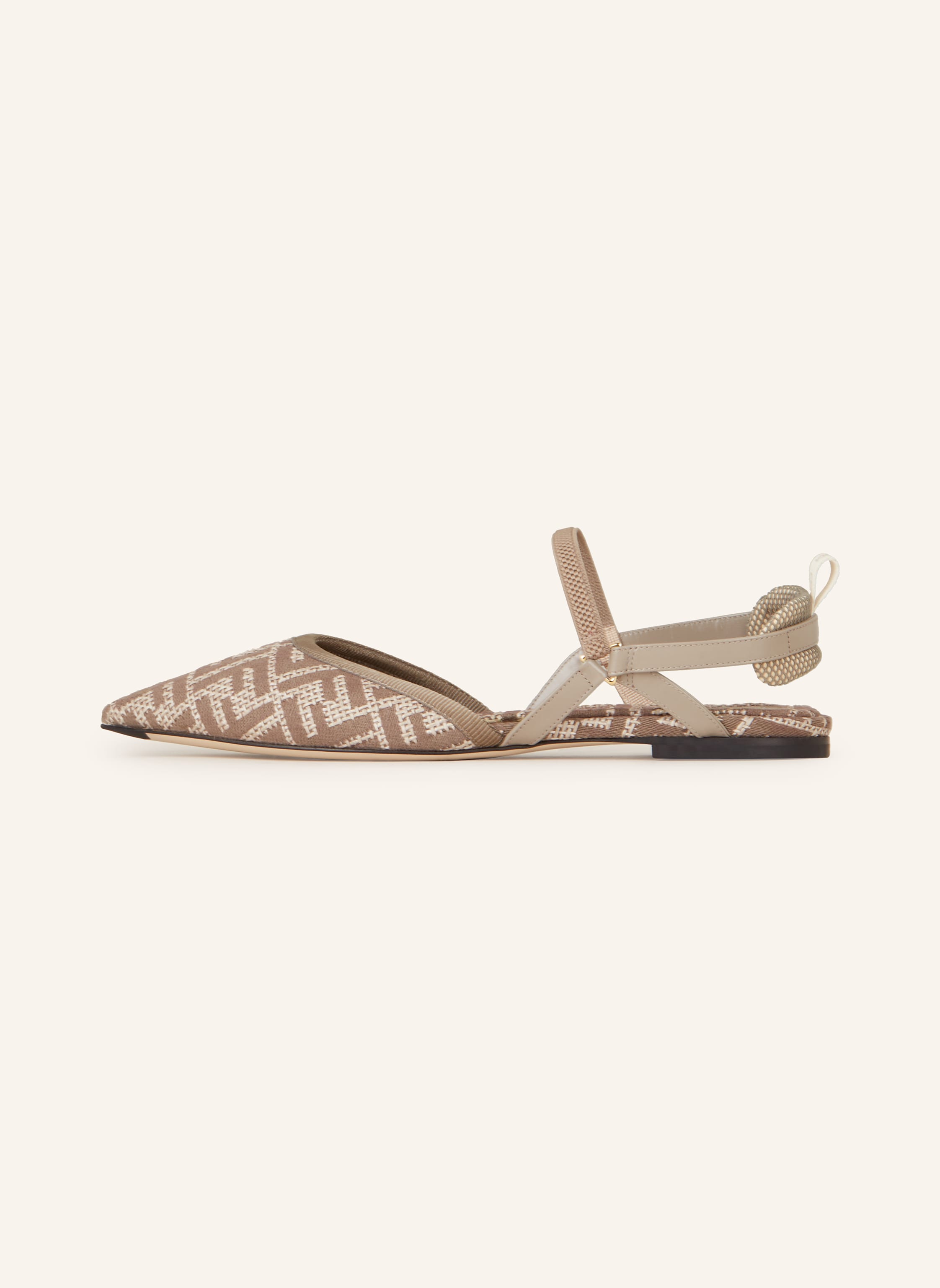 Thumbnail - Fendi Slingballerinas Colibrì Lite beige