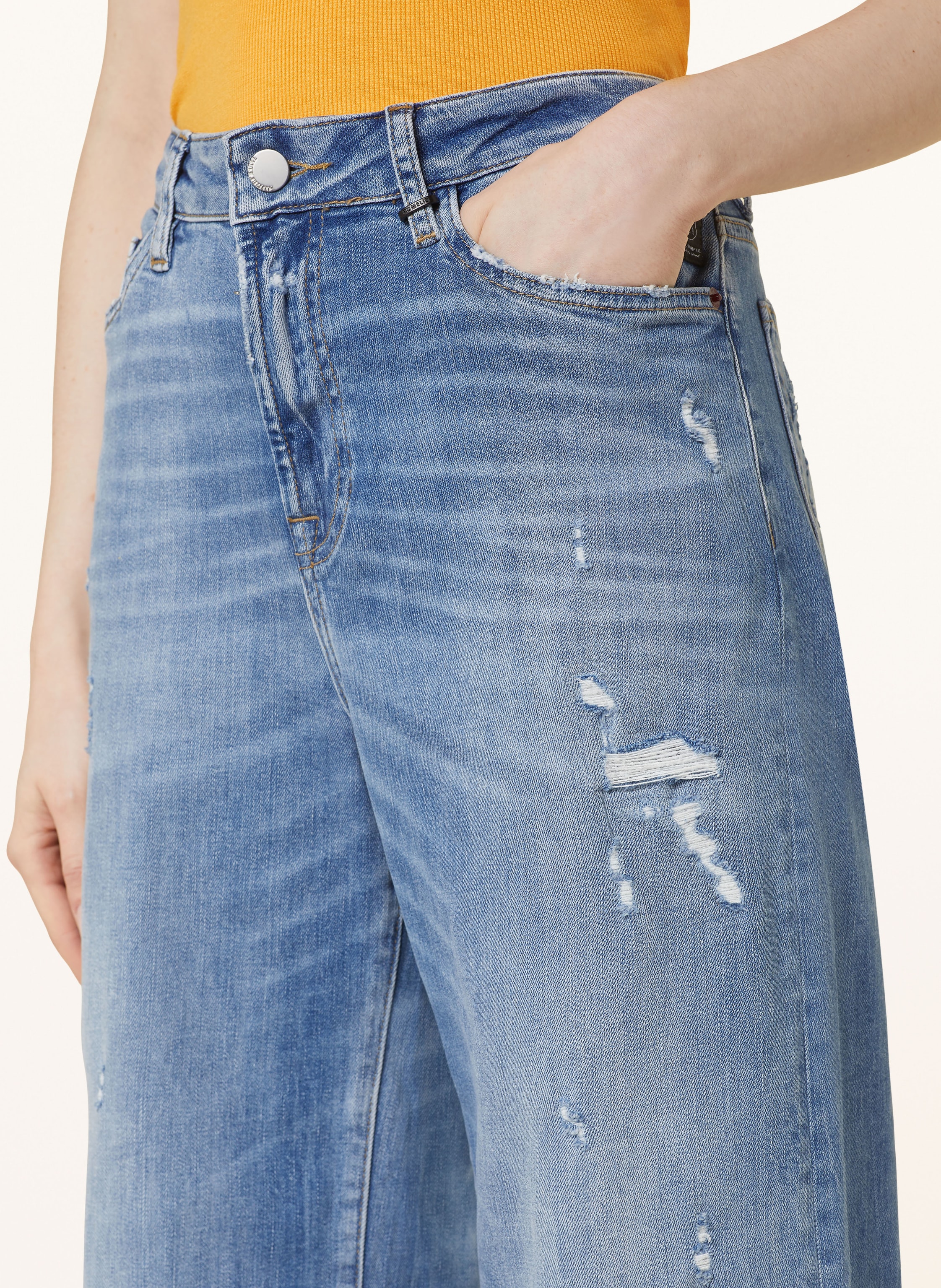 Thumbnail - Elias Rumelis Wide Leg Jeans Kalea blau