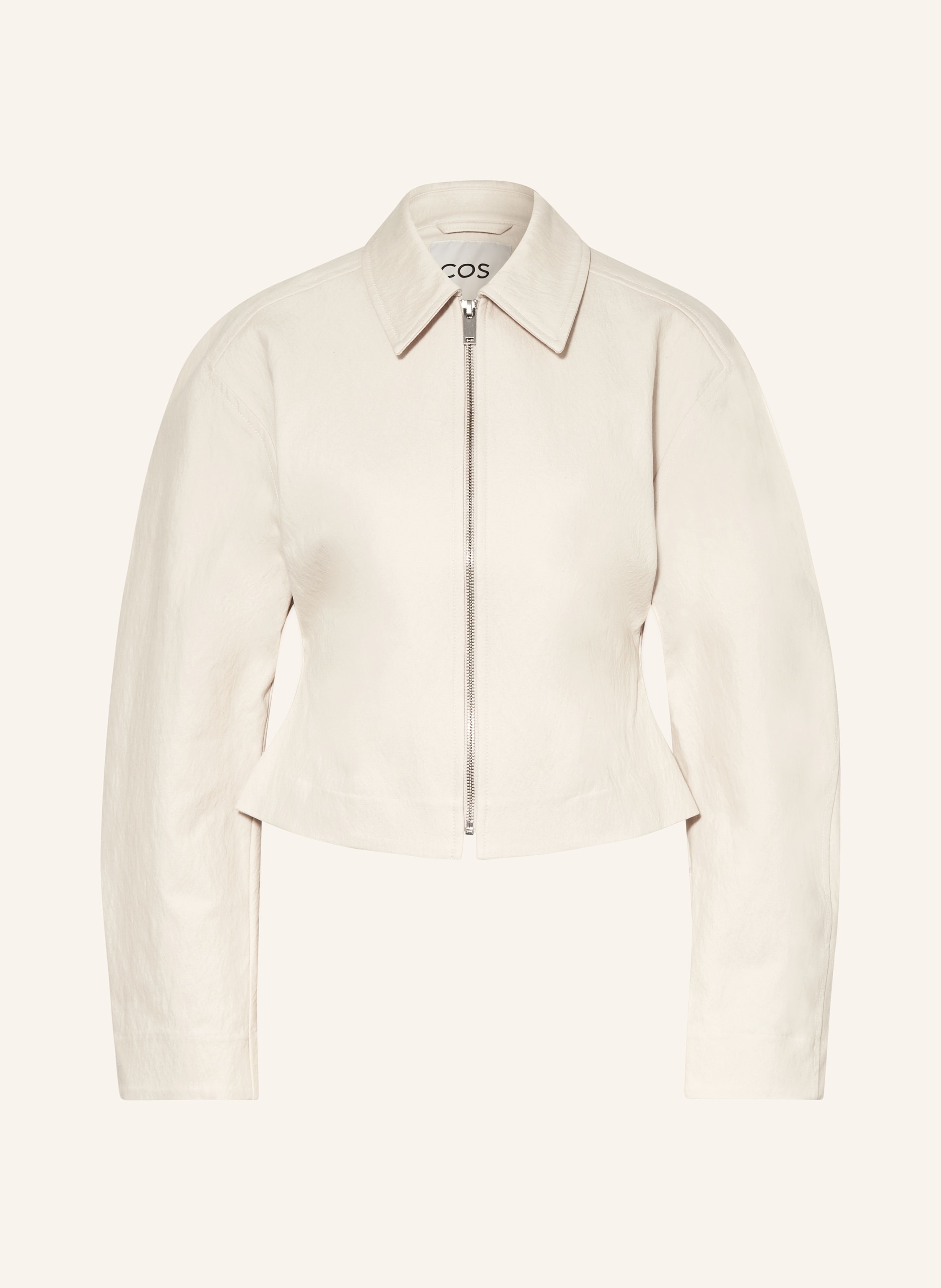 Cos beige jacket sales