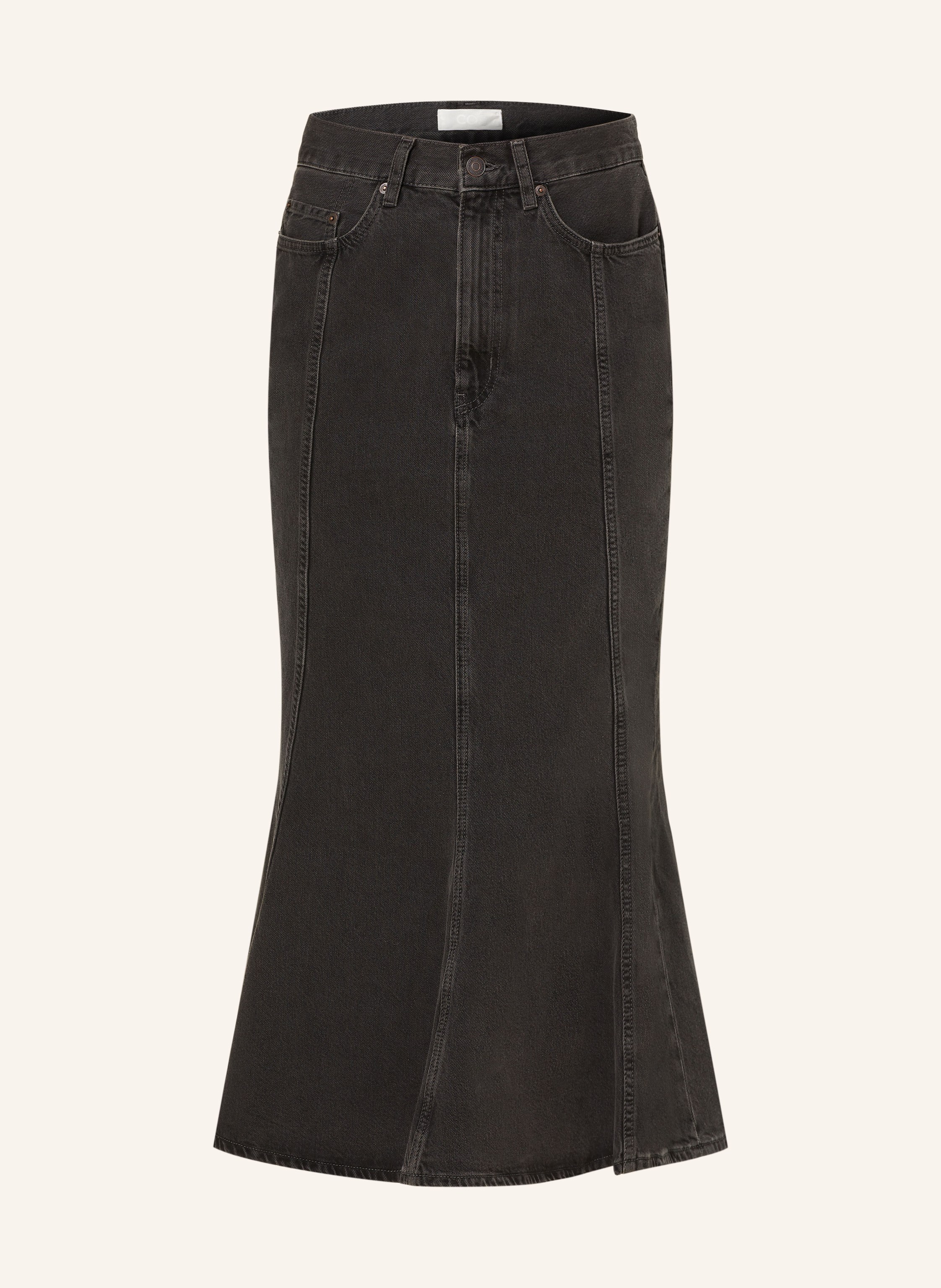 ◆2000Archives◆ EMBOSSED DENIM SKIRT BLACK 2A25D2SK01BK 100159348013000_0_170746563794