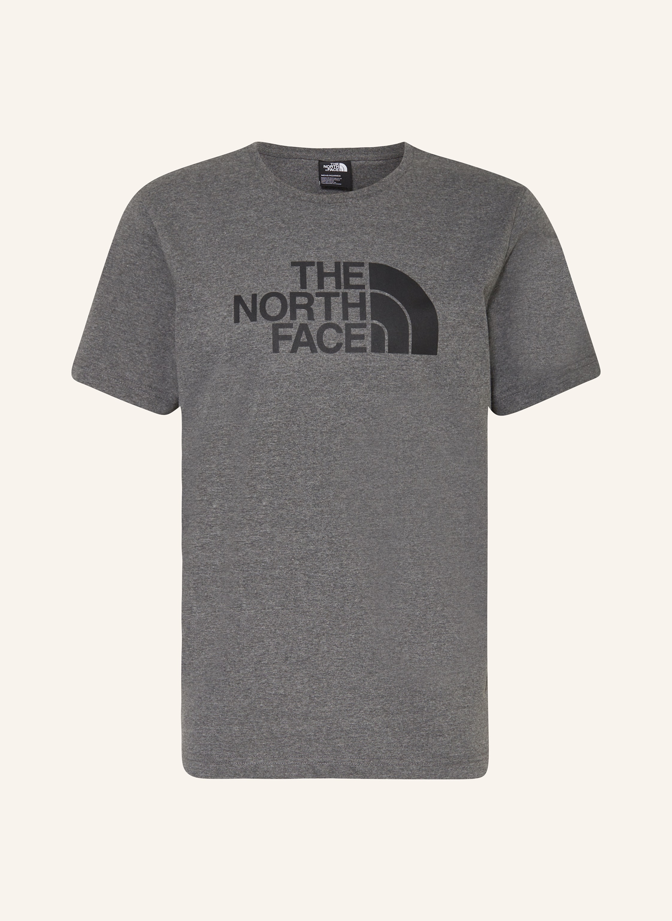 The north face grey t shirt hotsell