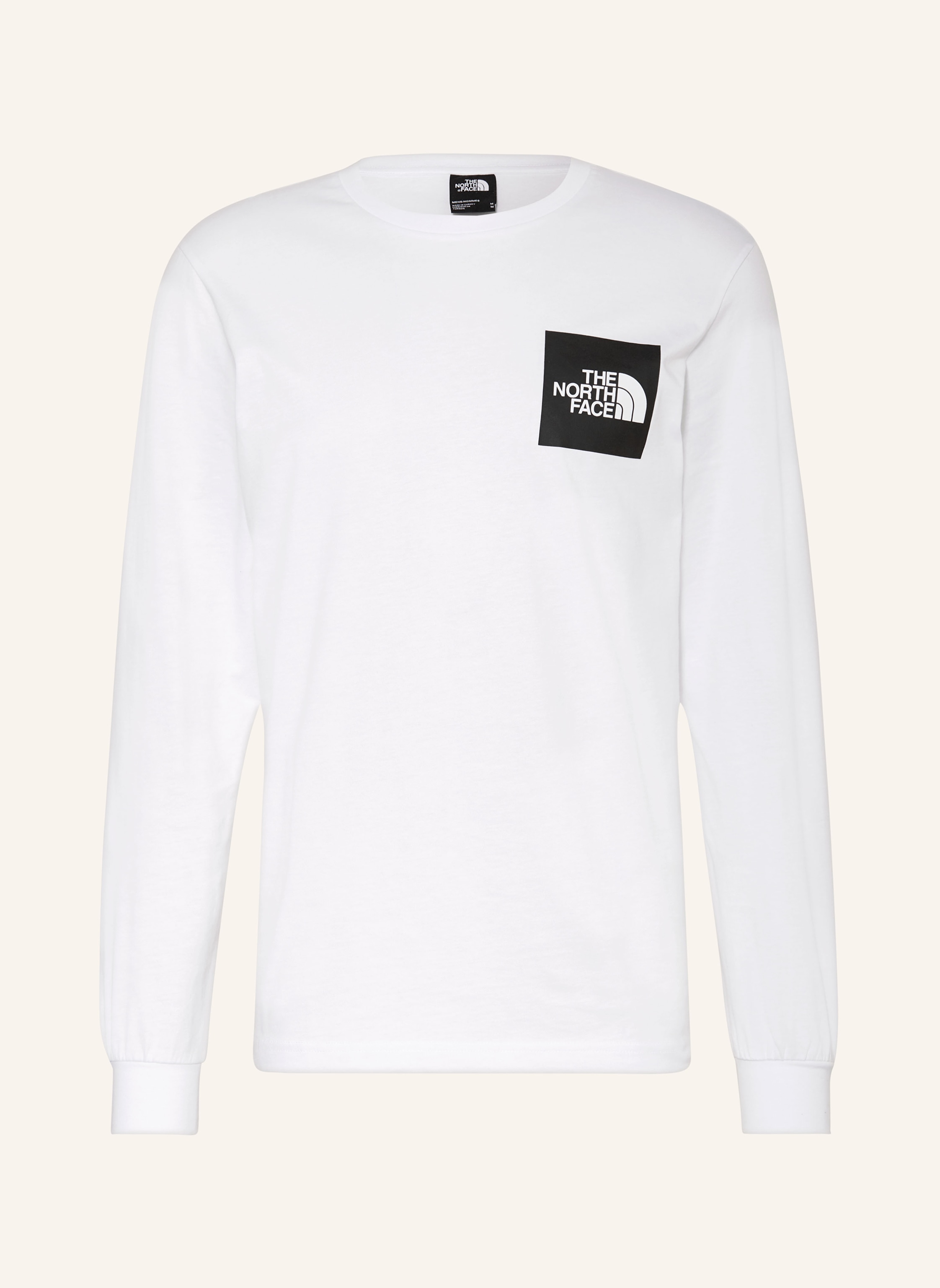 White north face long sleeve top top