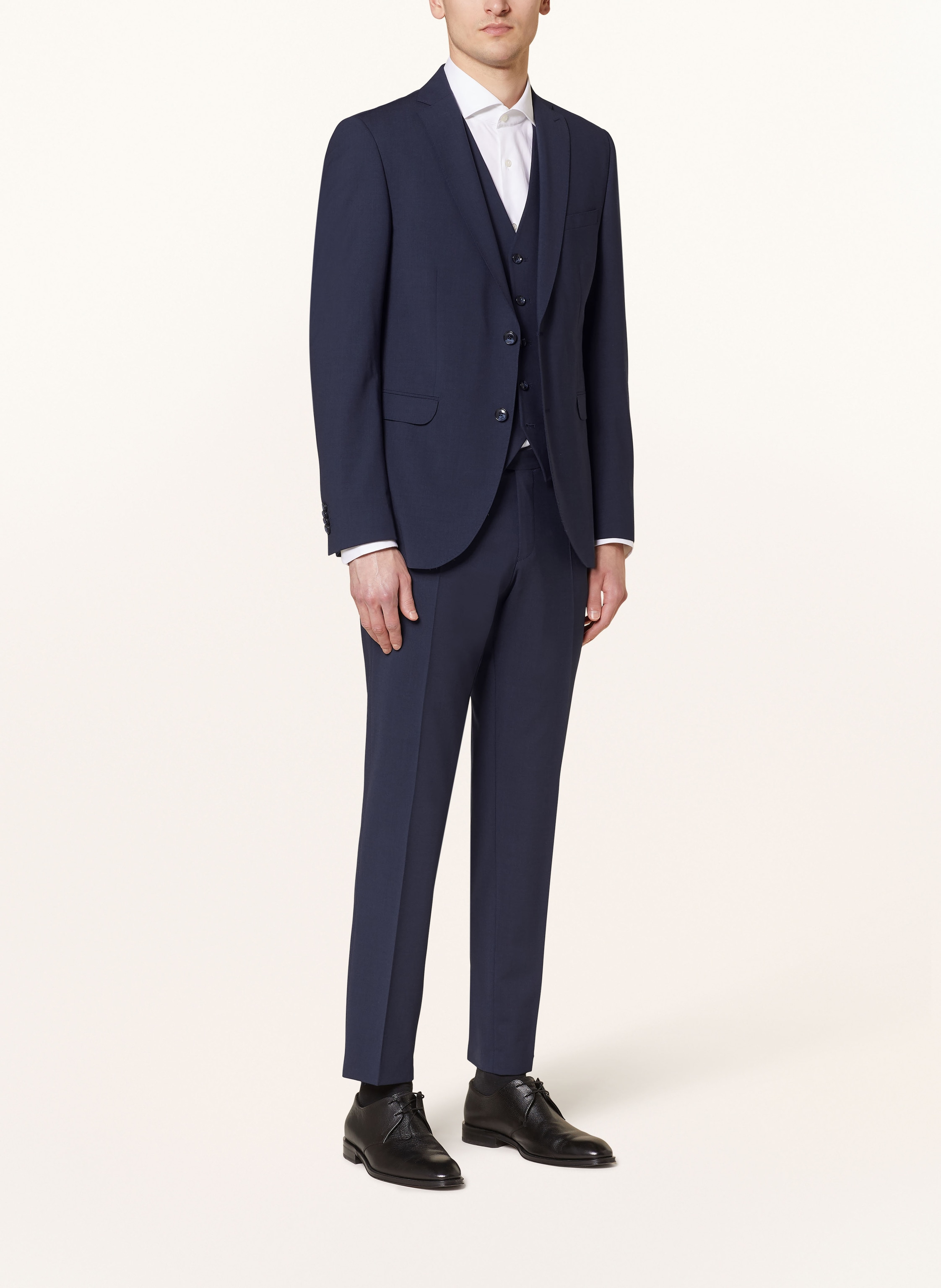 Thumbnail - Cg - Club Of Gents Anzugweste Cg Carlton Extra Slim Fit blau
