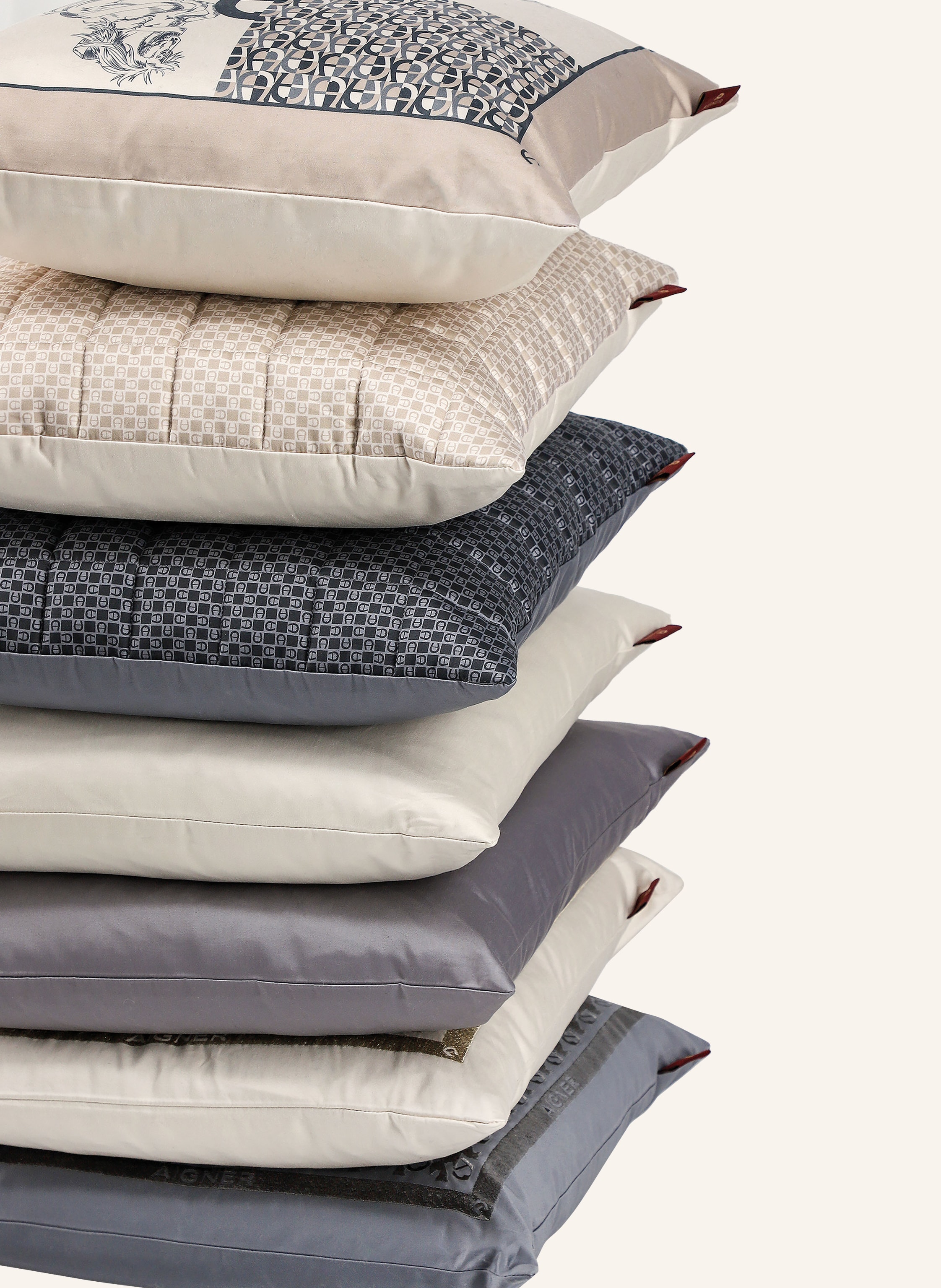 Thumbnail - Aigner Dekokissenhülle Minimal grau