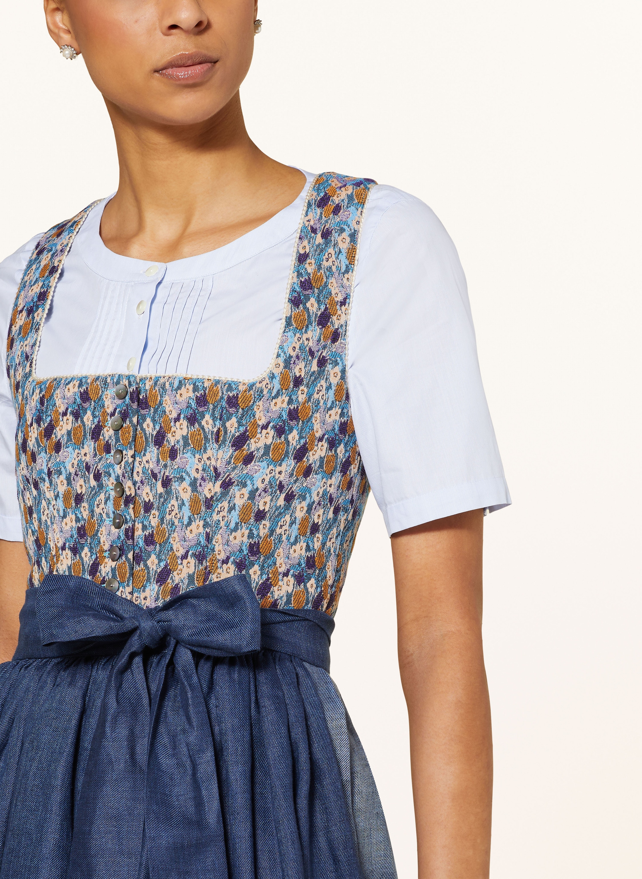 Thumbnail - Grasegger Dirndl Brianna blau