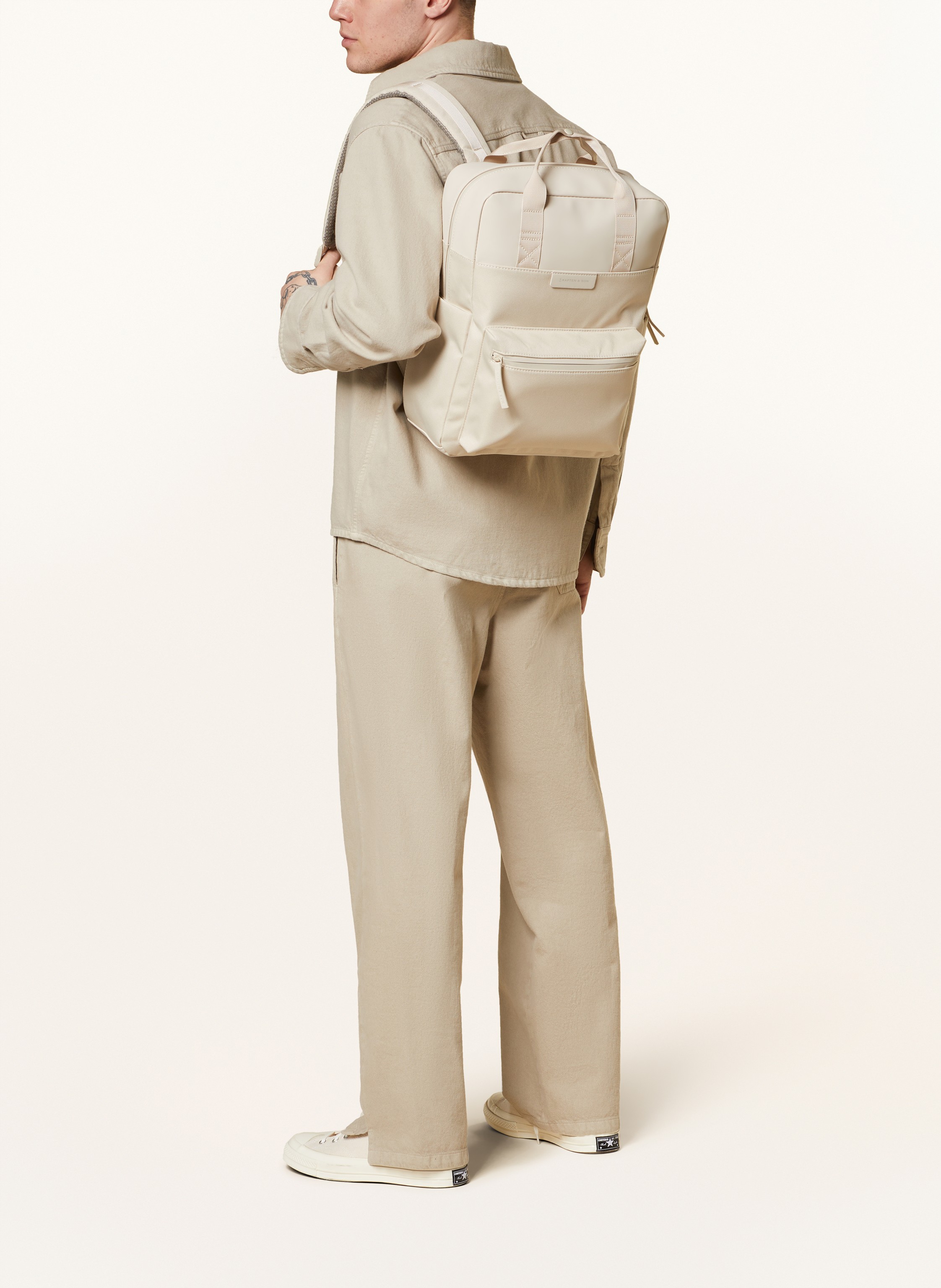 Thumbnail - Kapten & Son Rucksack Bergen Pro 11 L Mit Laptop-Fach beige