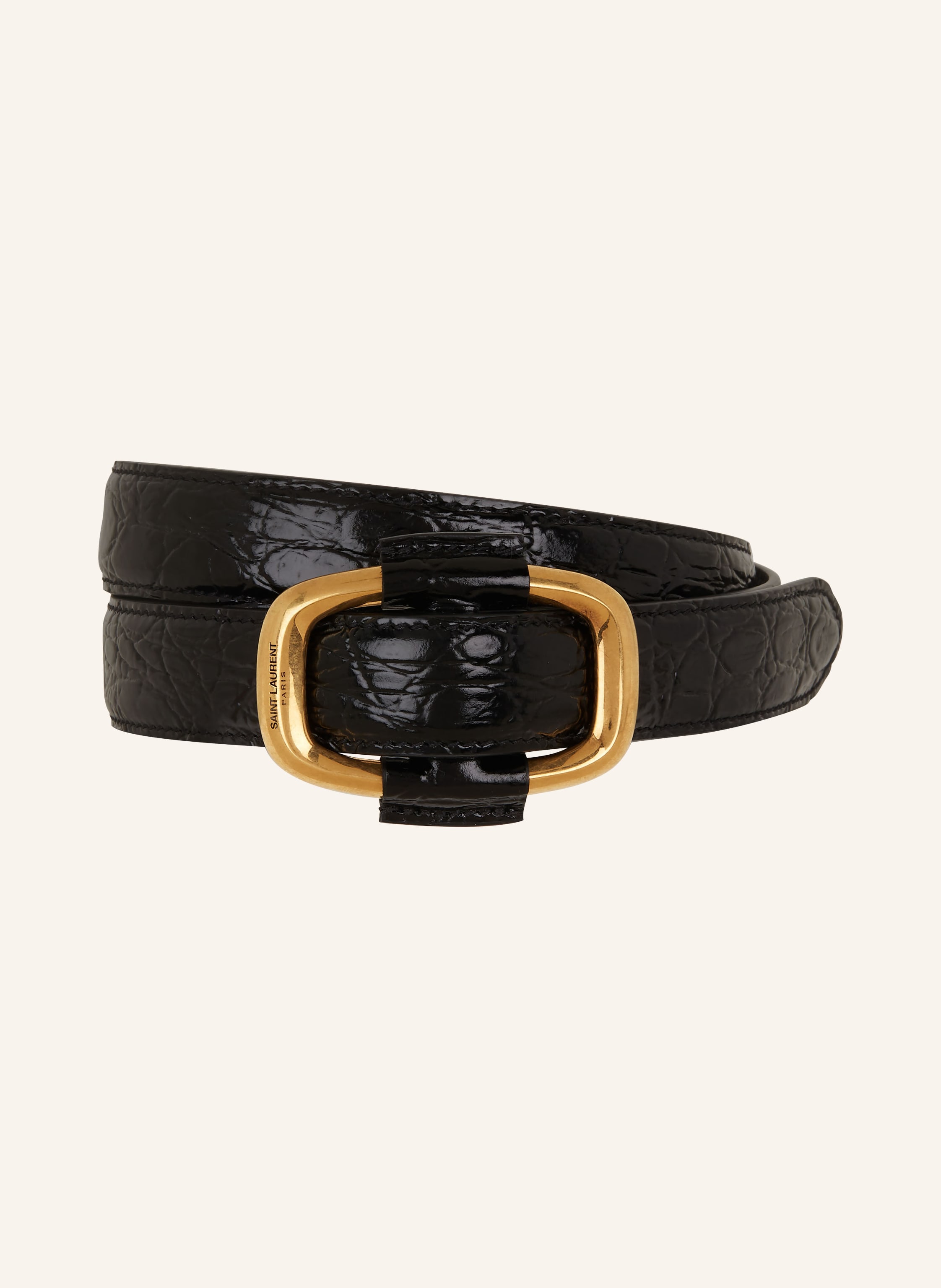 Saint laurent gucci belt hot sale