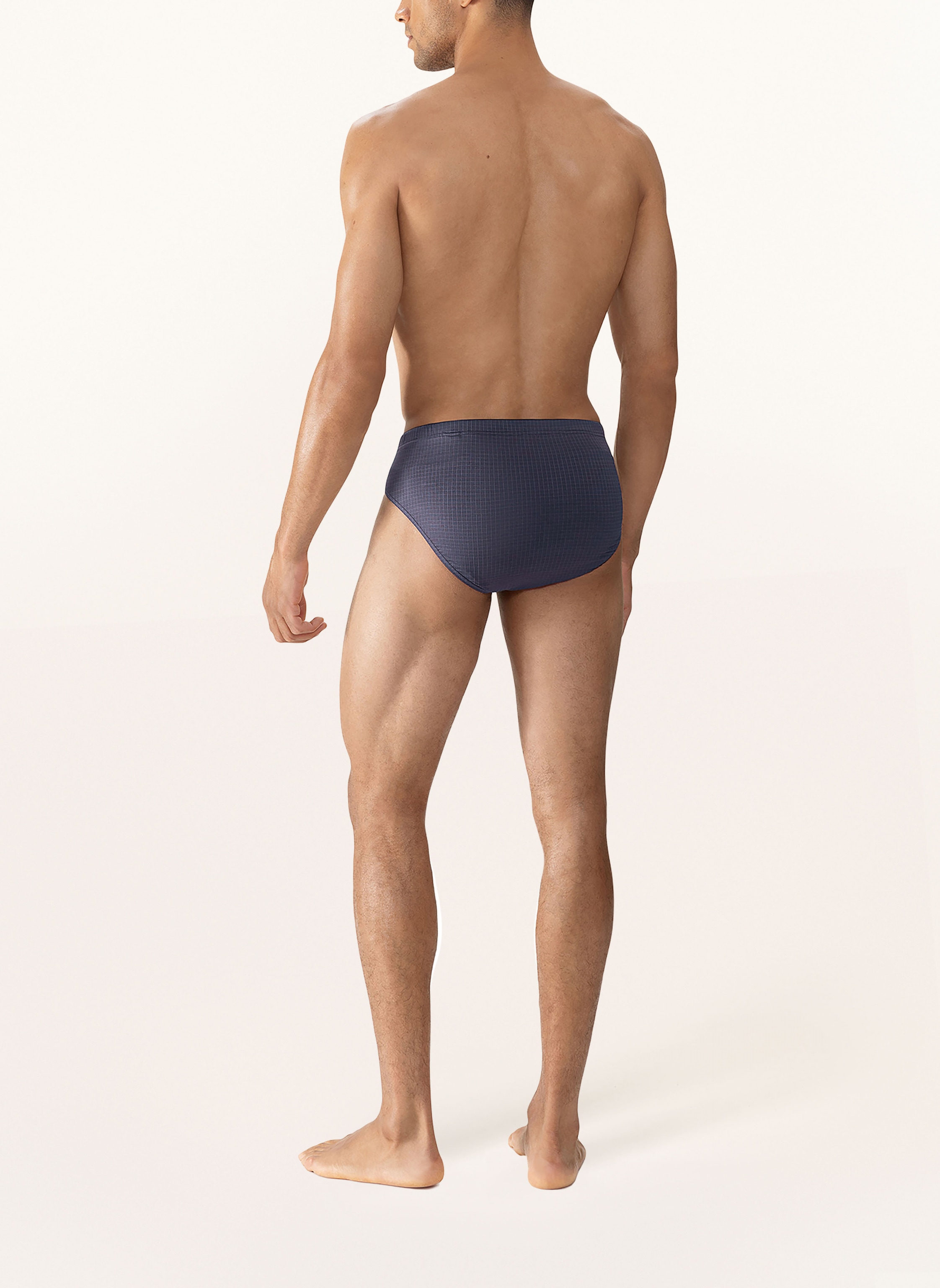 Thumbnail - Mey Slip Serie Blue Check blau