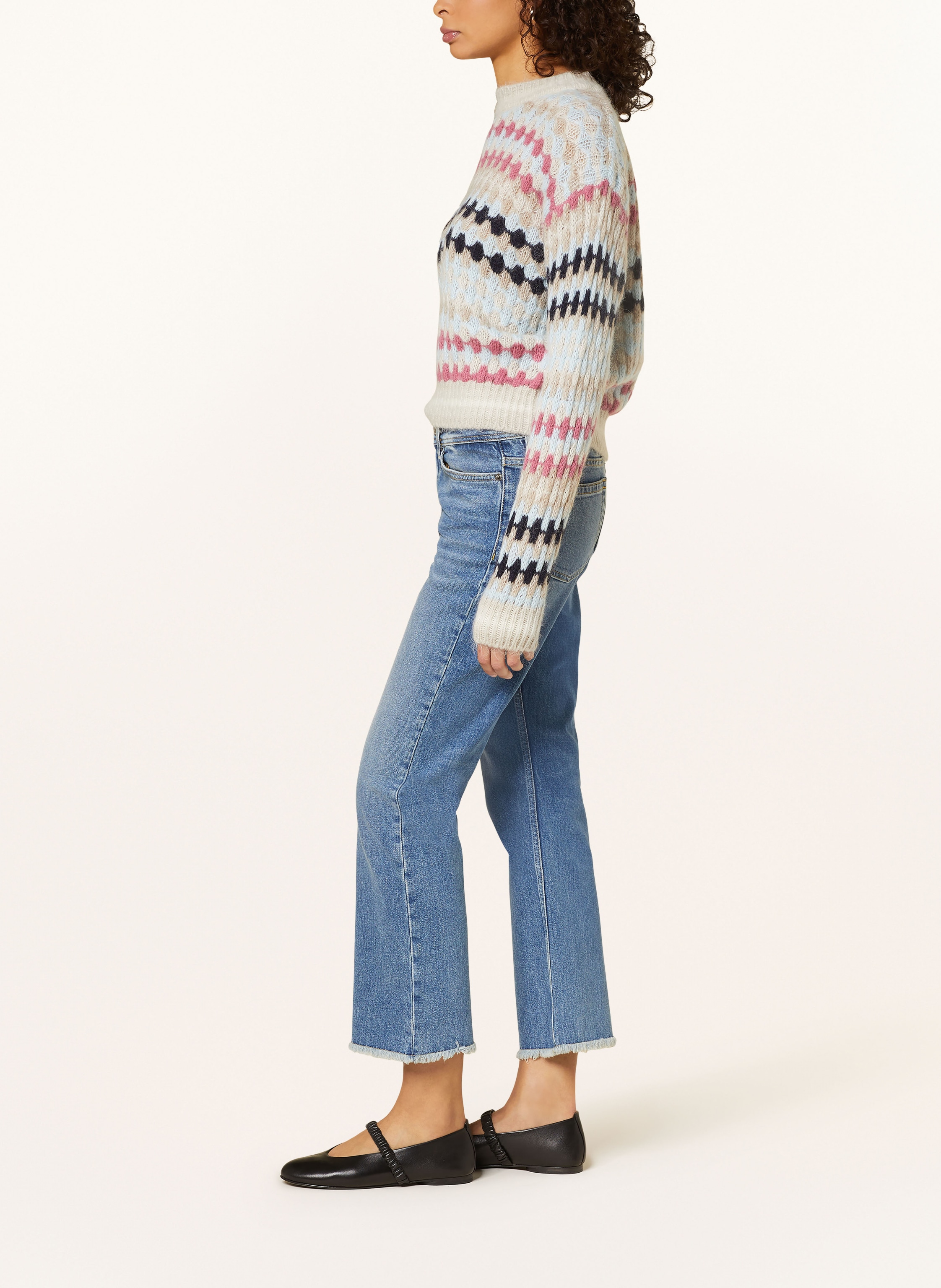 Thumbnail - Ba&Sh Straight Jeans Booty blau
