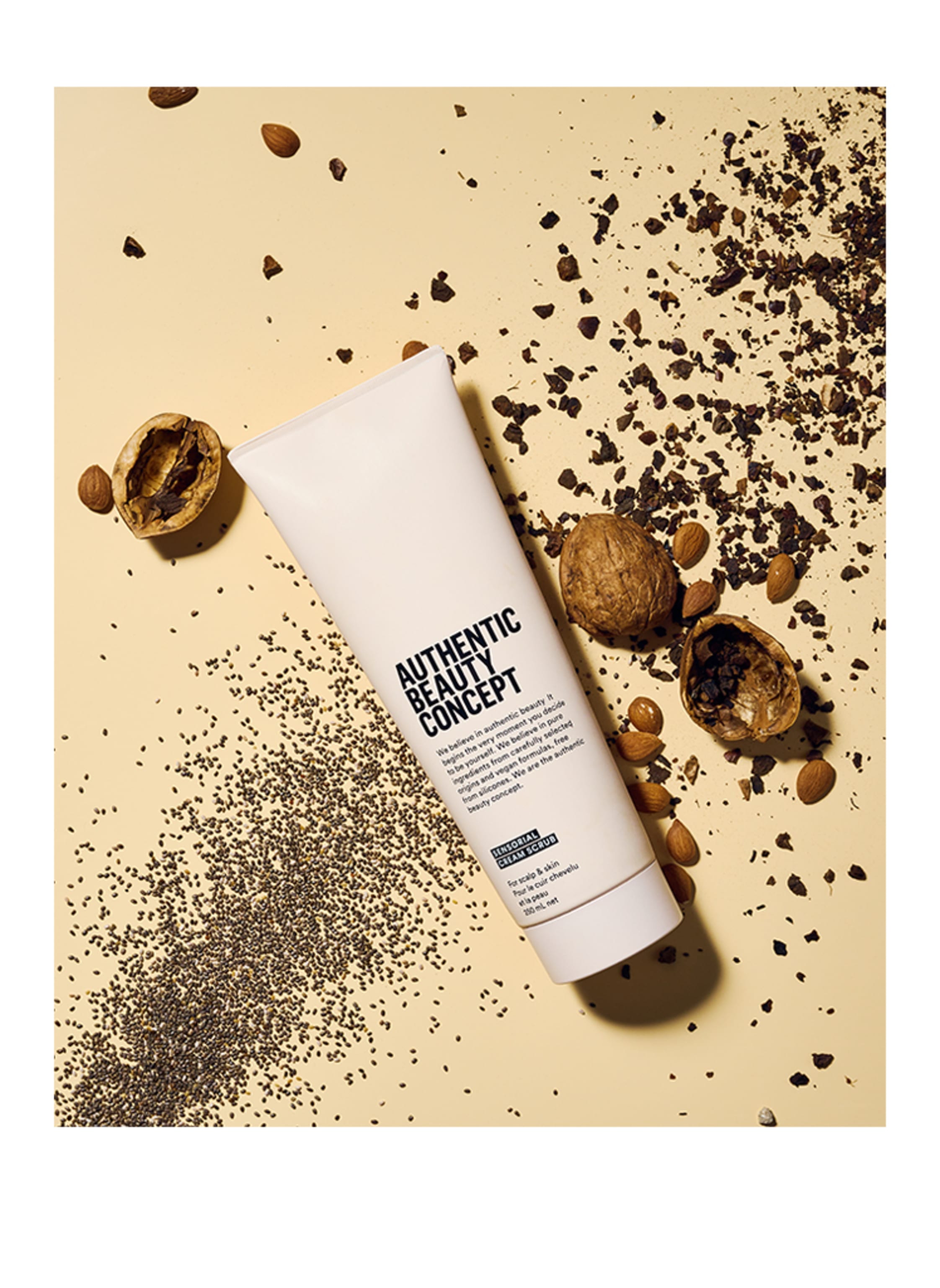 Thumbnail - Authentic Beauty Concept Sensorial Cream Scrub Peeling für Körper, Gesicht & Kopfhaut 250 ml