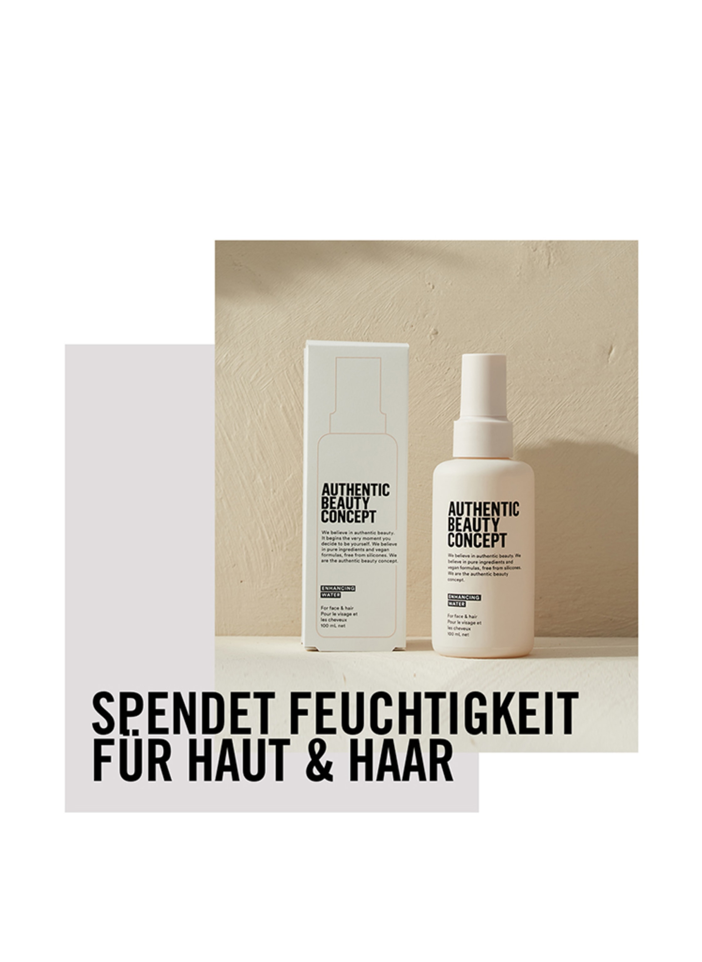 Thumbnail - Authentic Beauty Concept Enhancing Water Haar- und Gesichtsspray 100 ml
