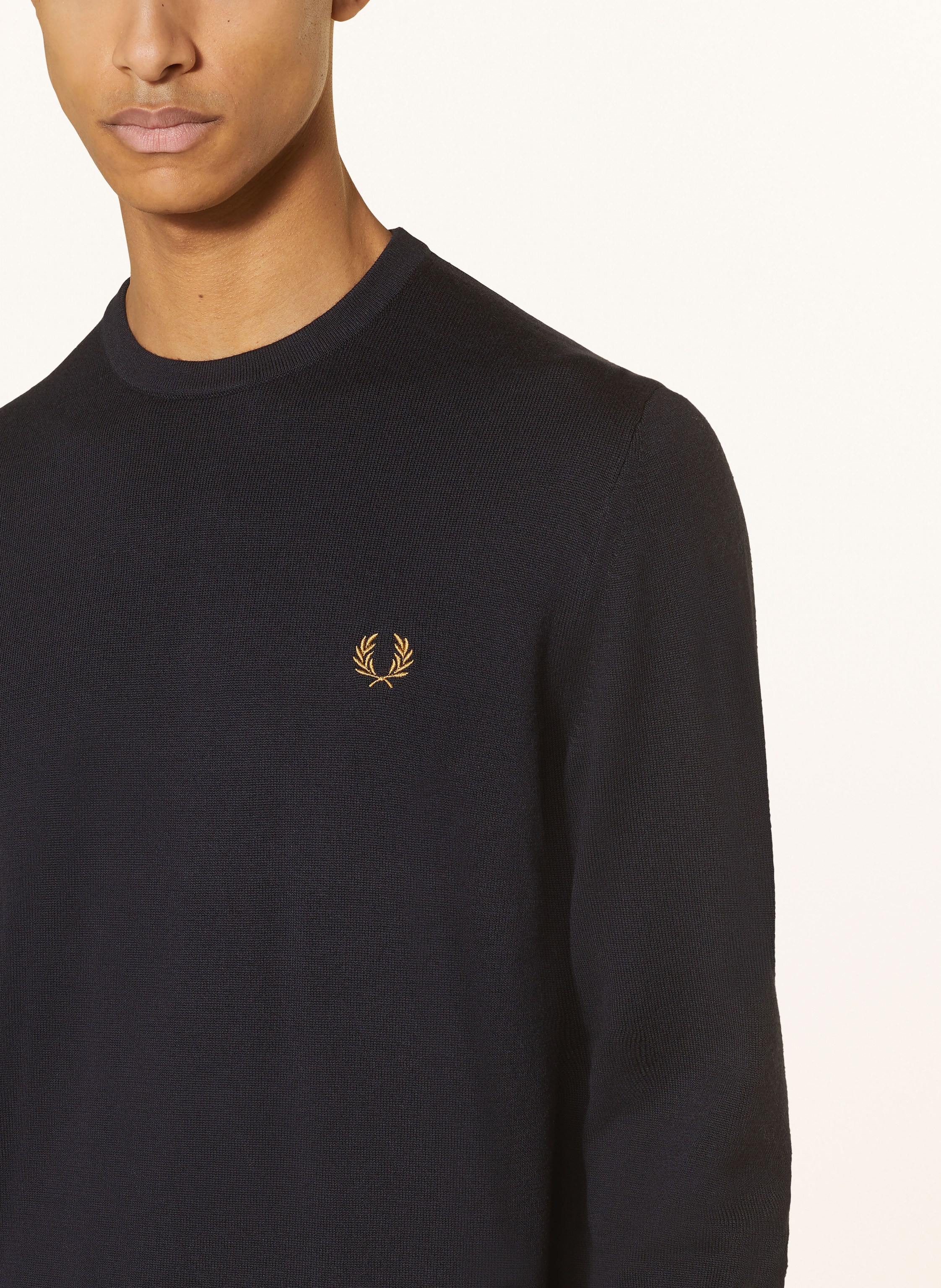Thumbnail - Fred Perry Pullover blau