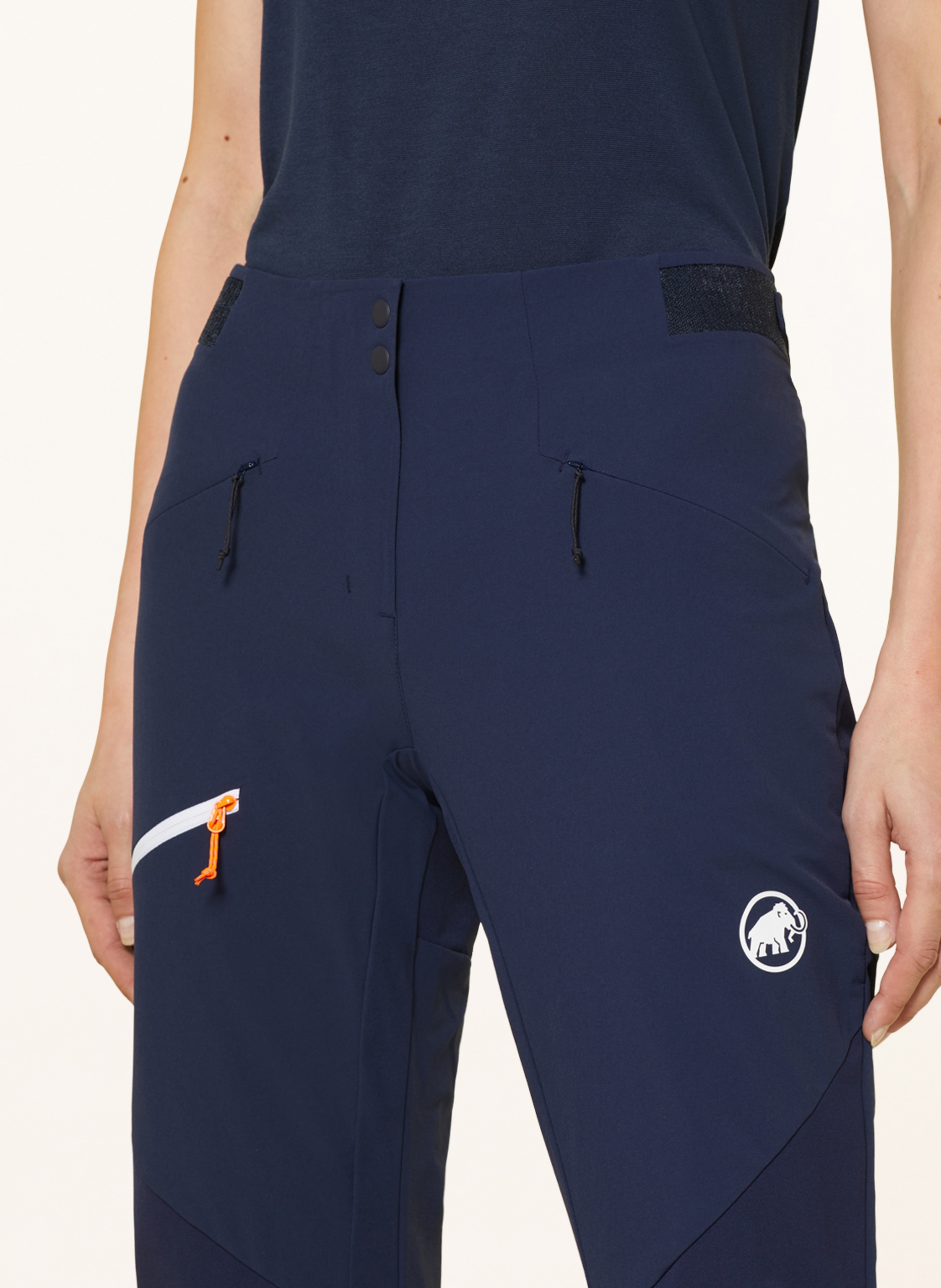 Mammut Outdoor-Hose Courmayeur blau – Bild 2