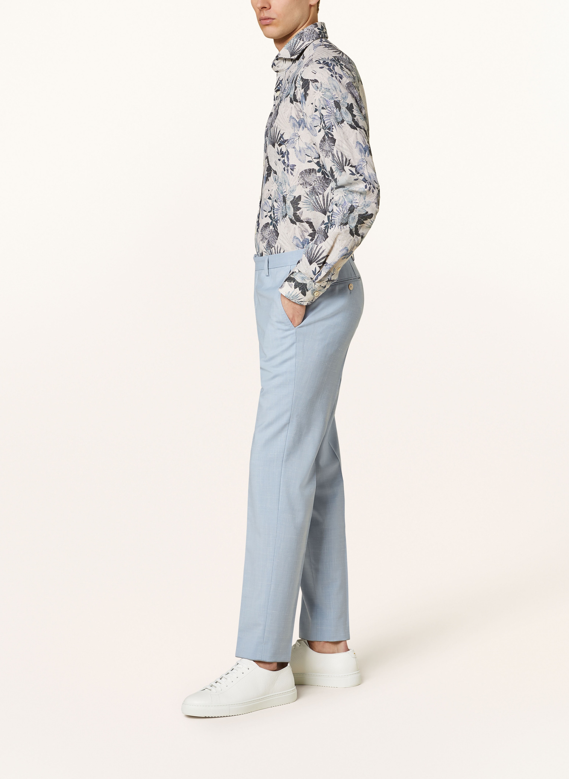 Thumbnail - Baldessarini Anzughose Extra Slim Fit blau