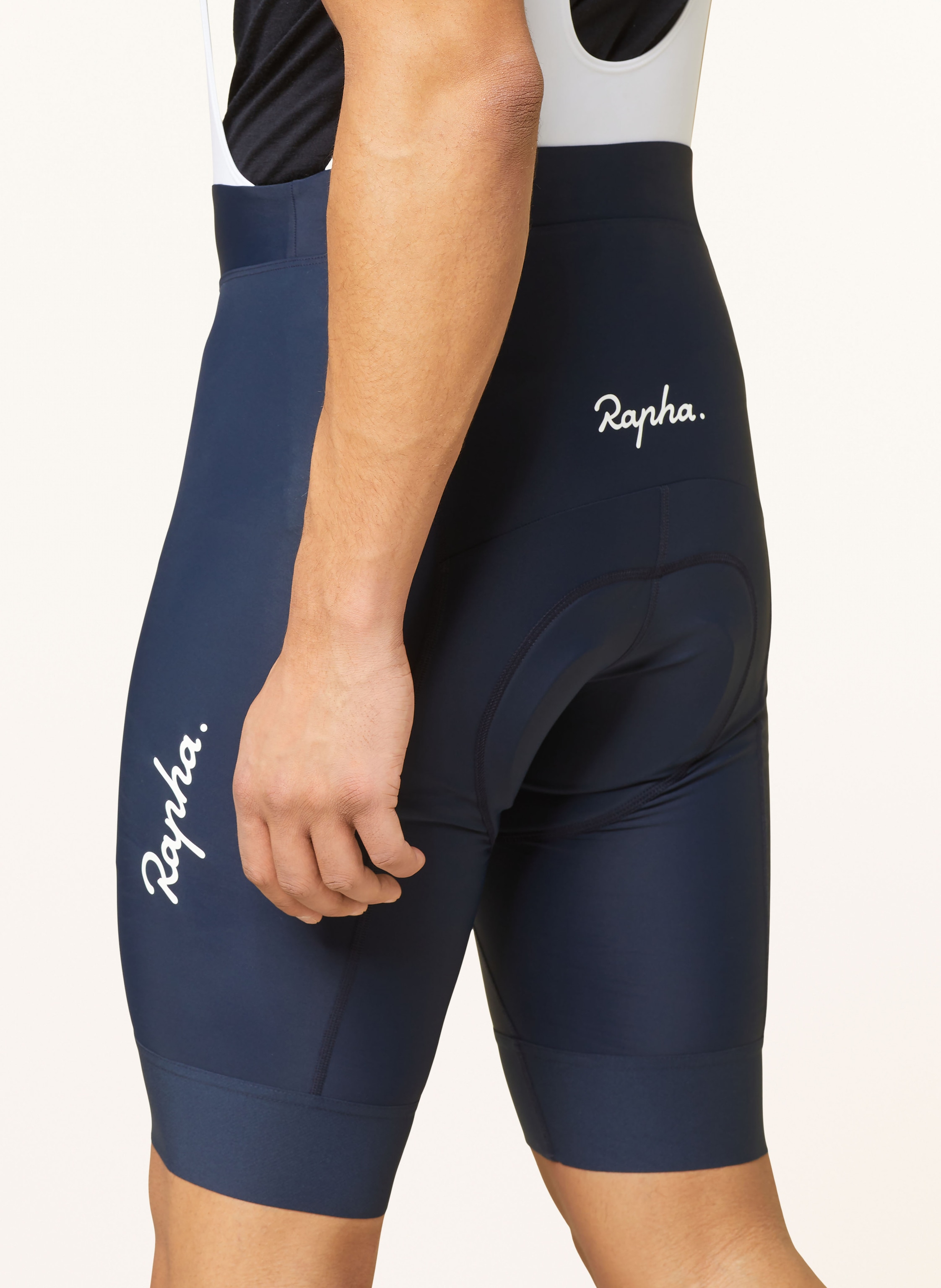 Thumbnail - Rapha Radhose Core Mit Trägern Und Gepolstertem Einsatz blau