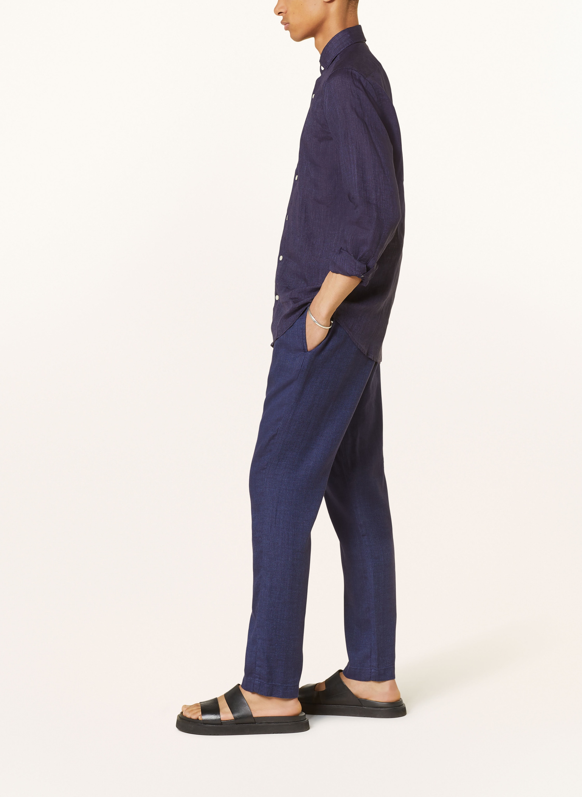 Thumbnail - Frescobol Carioca Chino Oscar Mit Leinen blau
