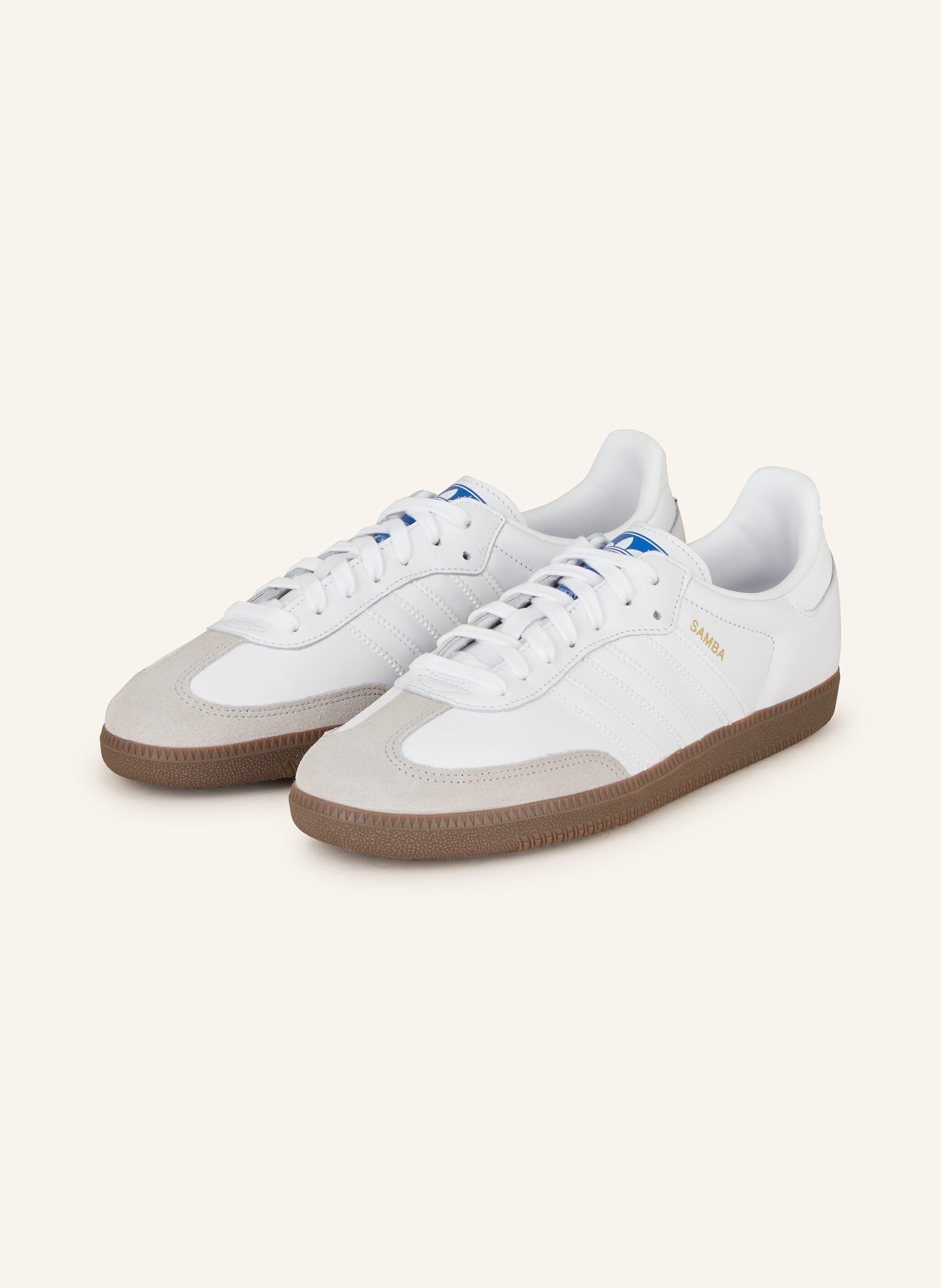 adidas Originals Sneaker SAMBA in weiss grau