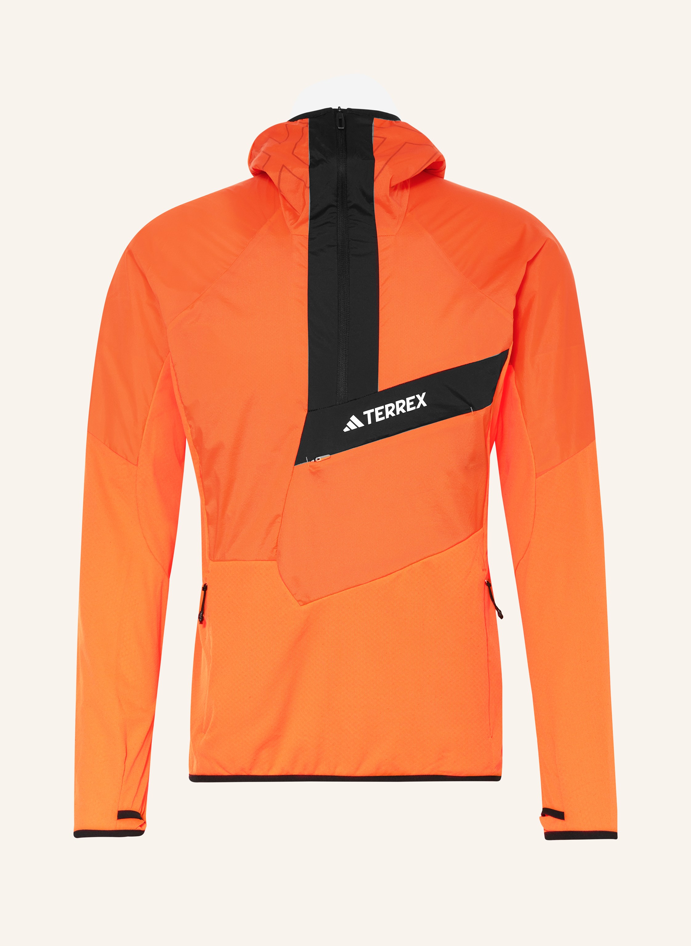 adidas TERREX Midlayer TECHROCK ULTRALIGHT in orange/ schwarz/ weiss