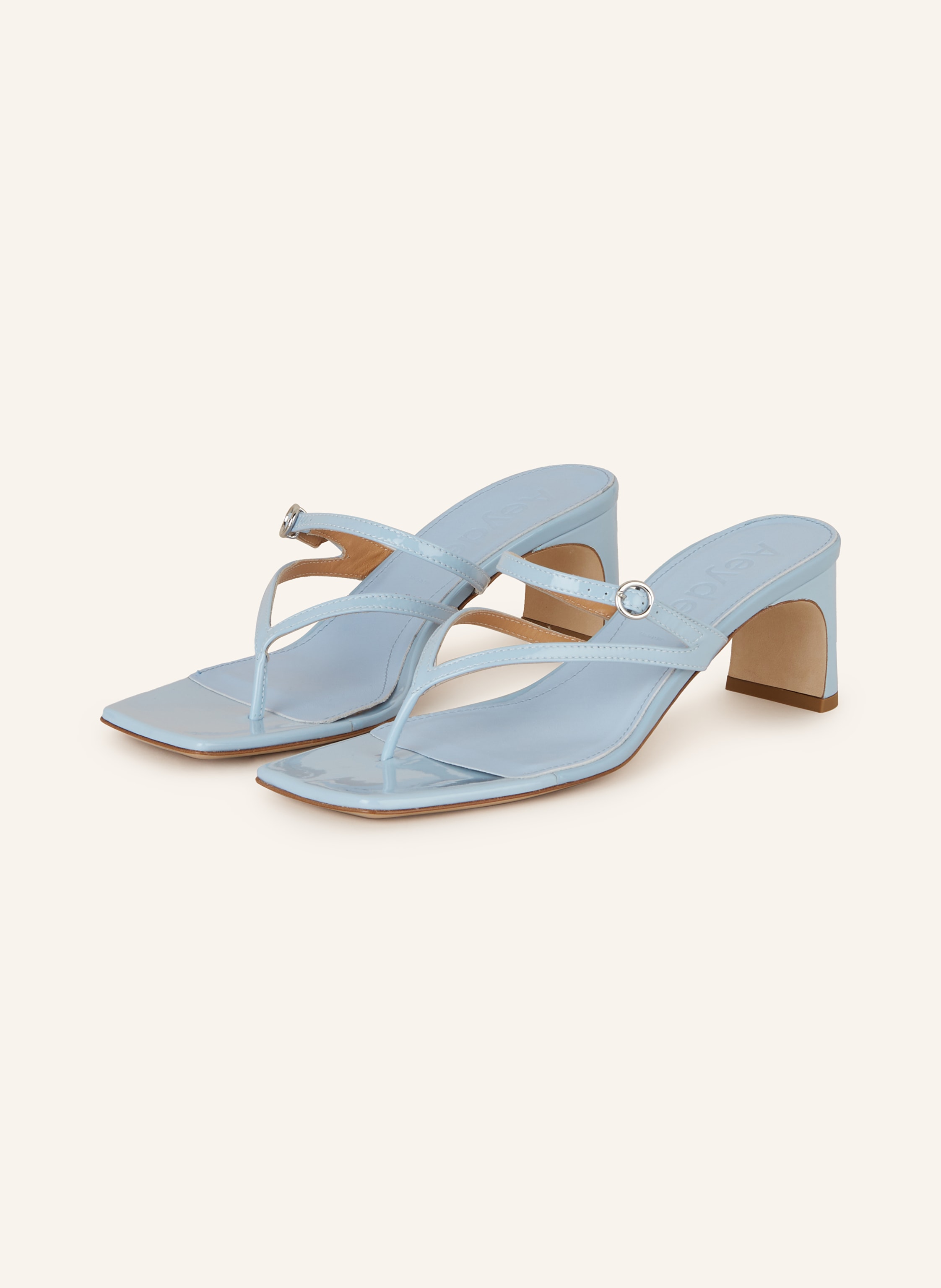 Aeyde Sandals GISELLE in light blue