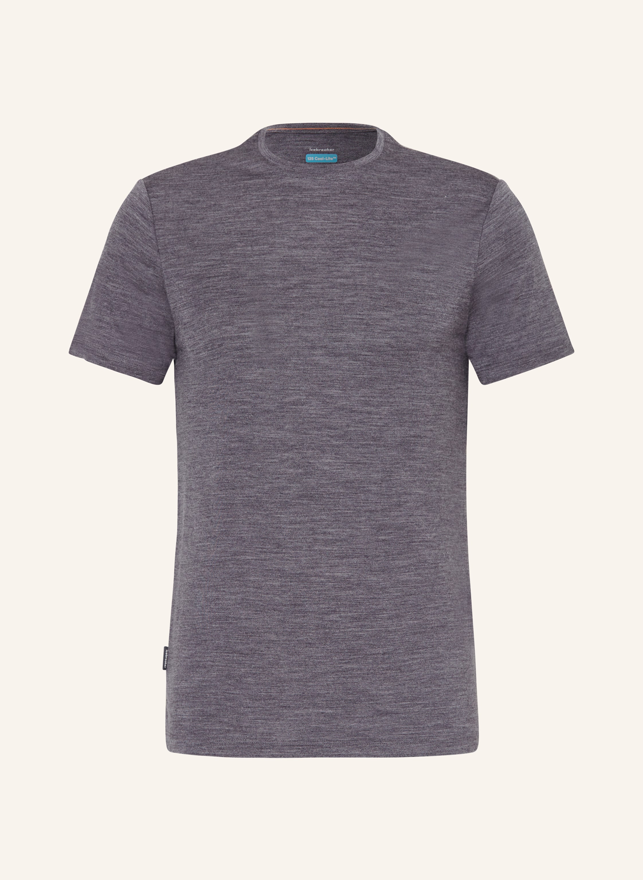 icebreaker T shirt COOL LITE MERINO BLEND SPHERE III with merino wool in dark blue