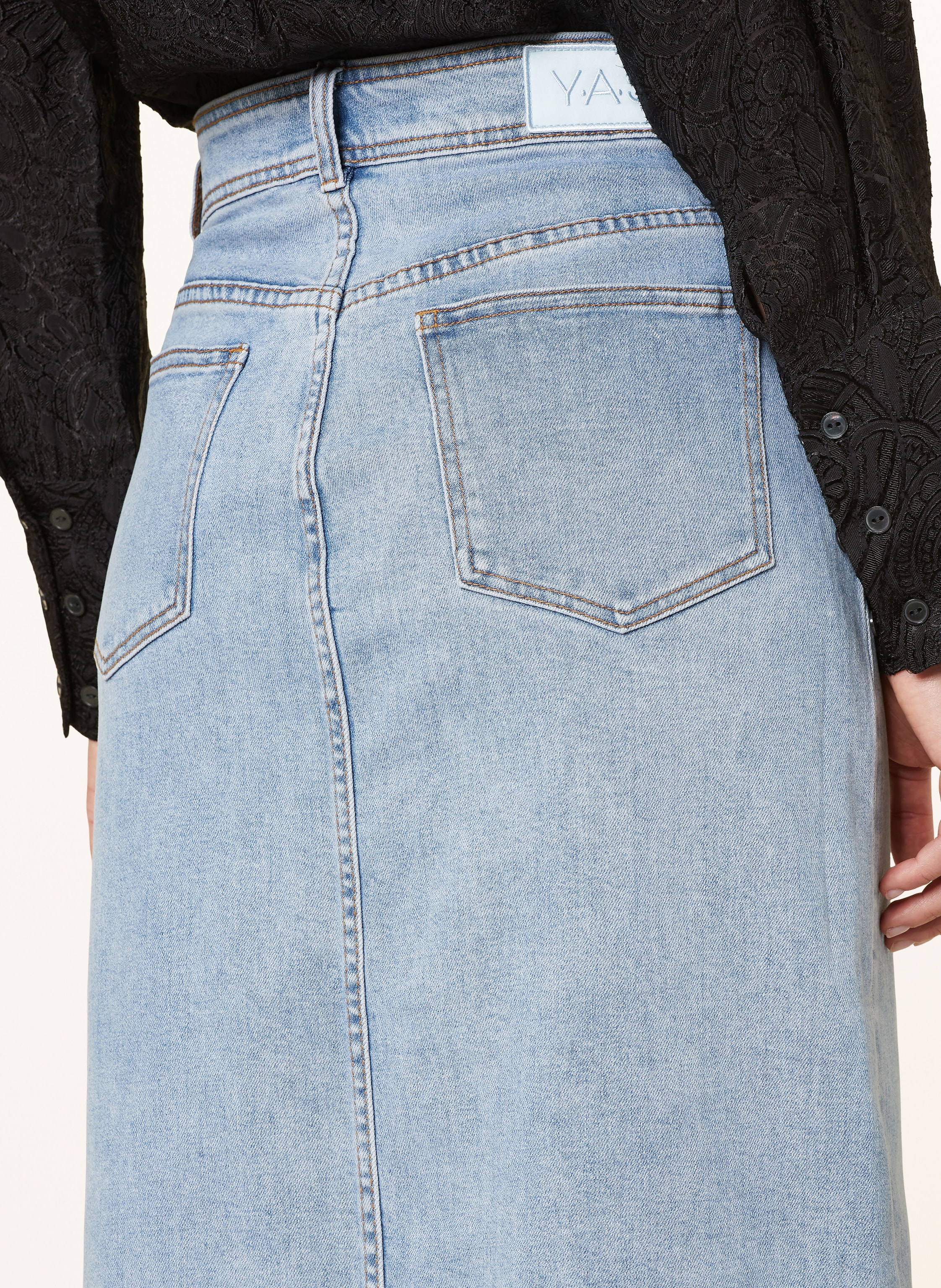 Thumbnail - Y.A.S. Jeansrock blau