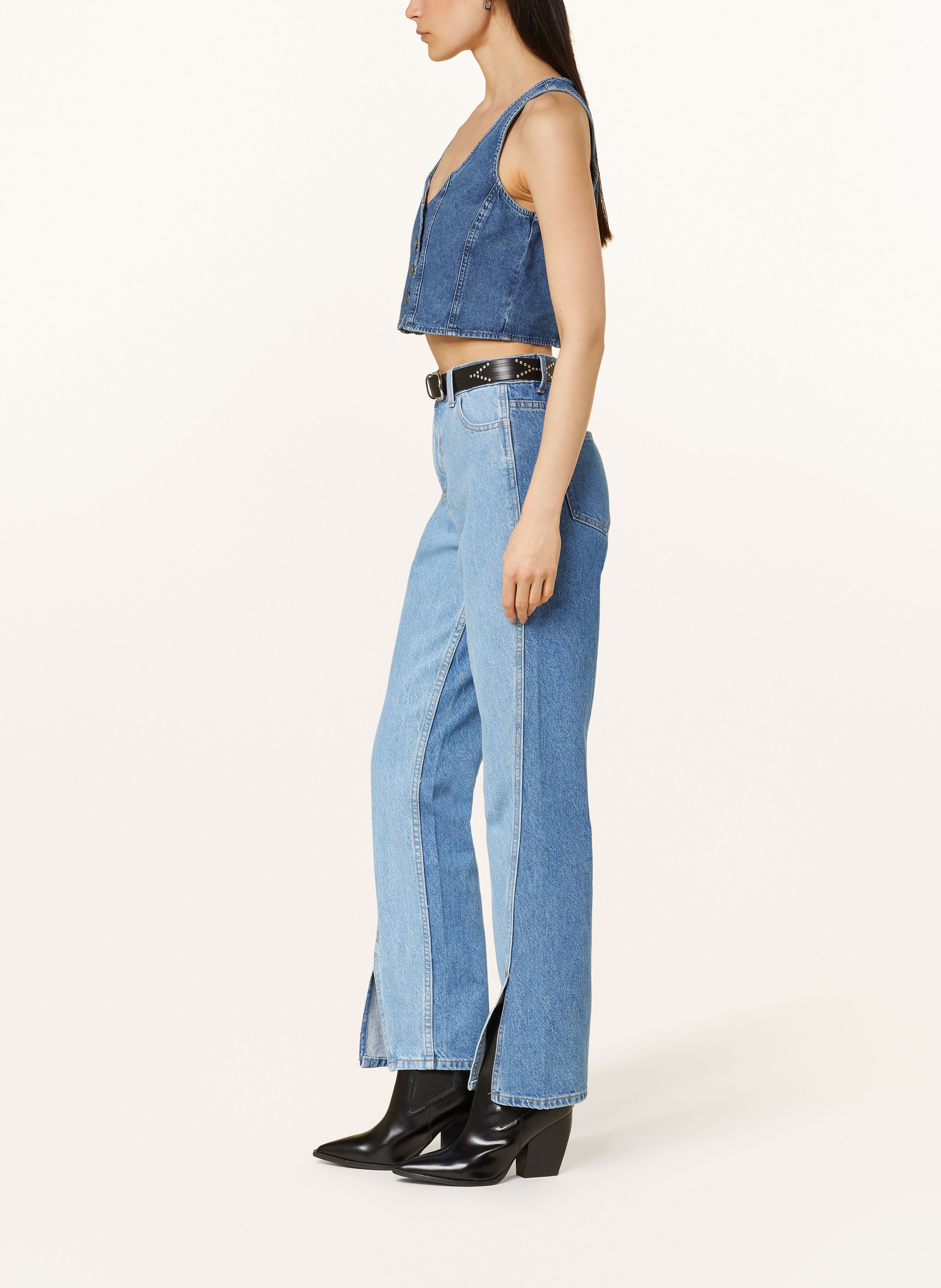 Thumbnail - Y.A.S. Straight Jeans blau