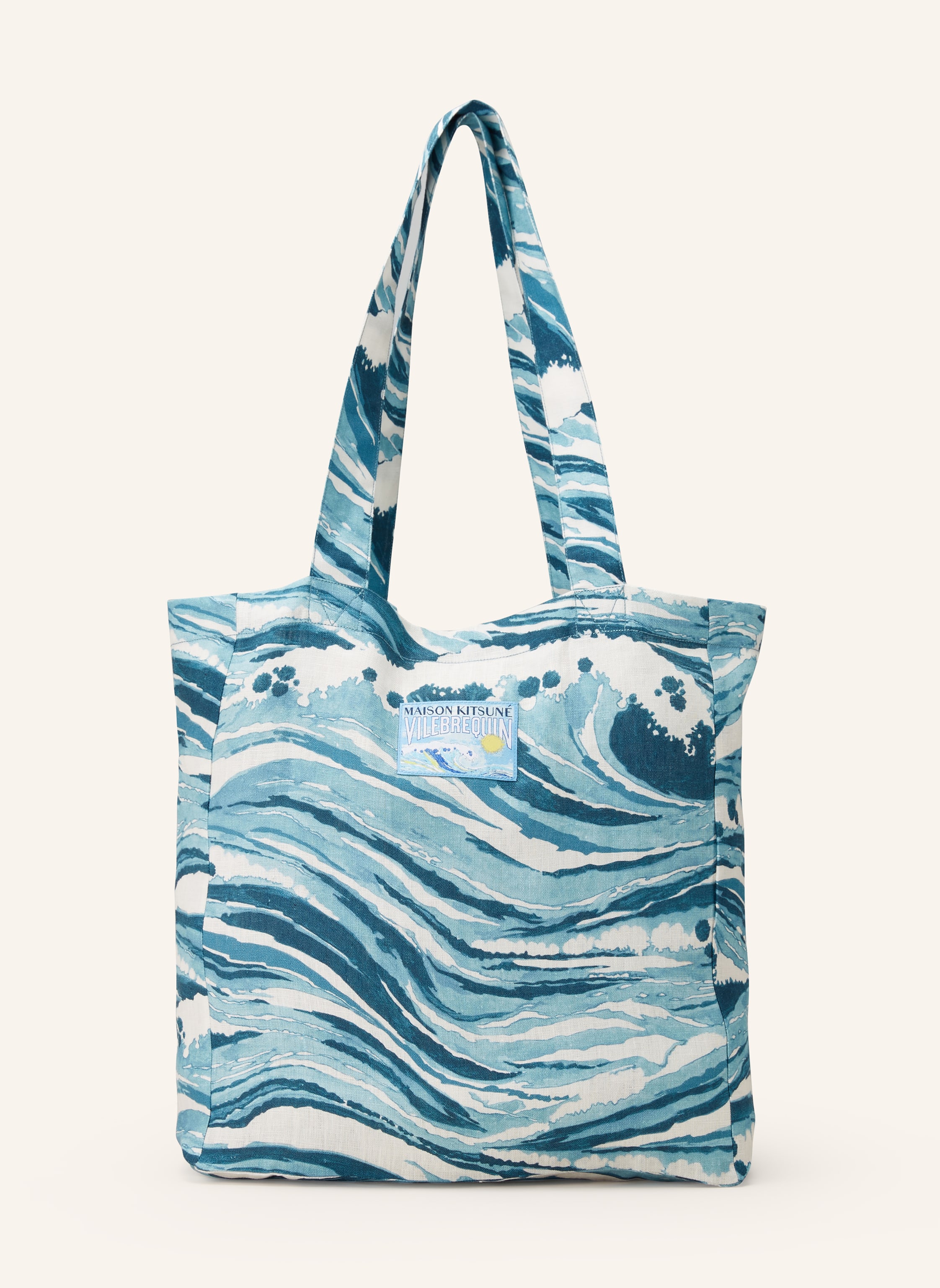 Vilebrequin Vilebrequin Shopper Balade blau in HELLBLAU / PETROL / WEISS