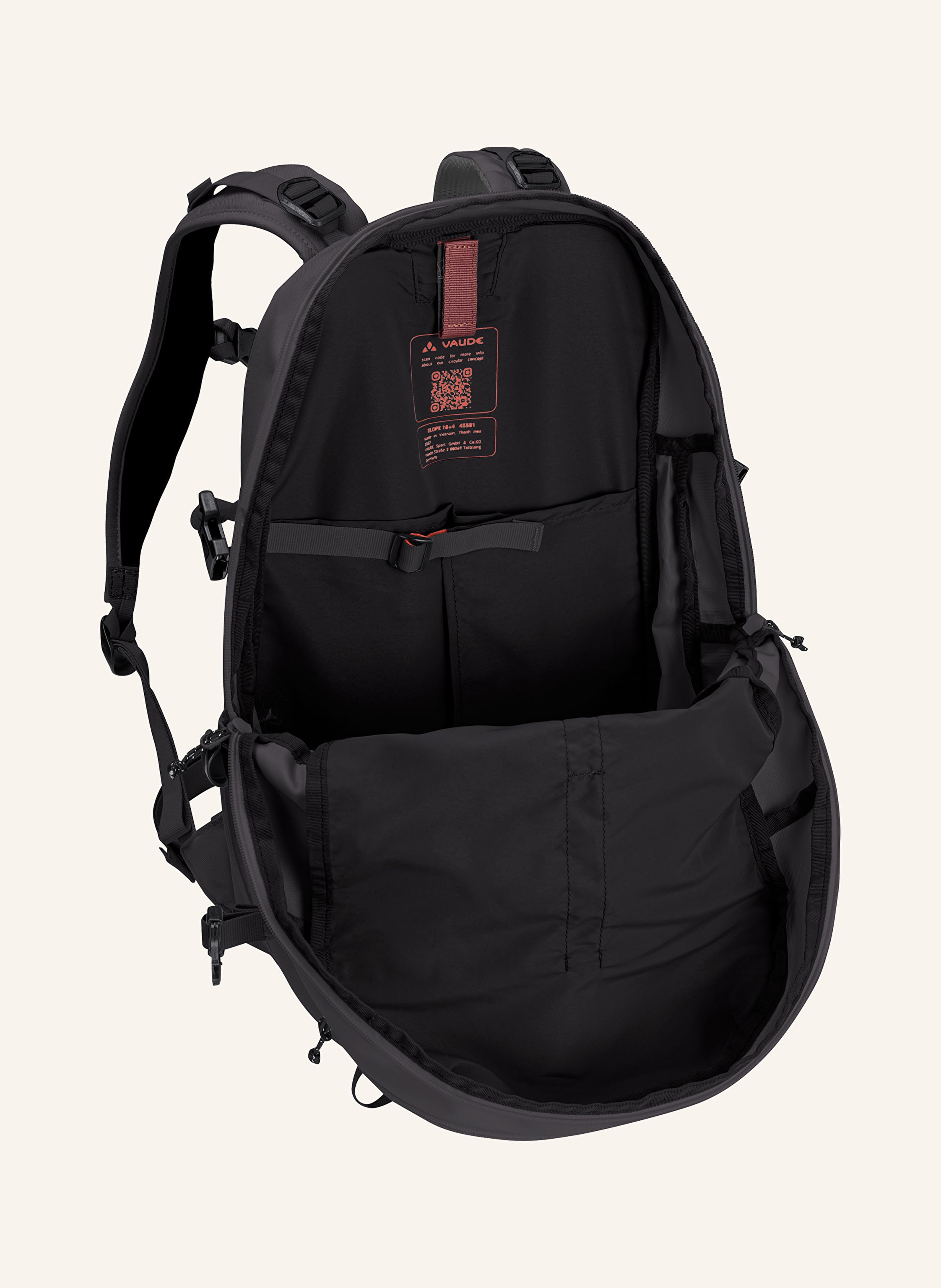 Thumbnail - Vaude Rucksack Elope 18 + 4 L schwarz