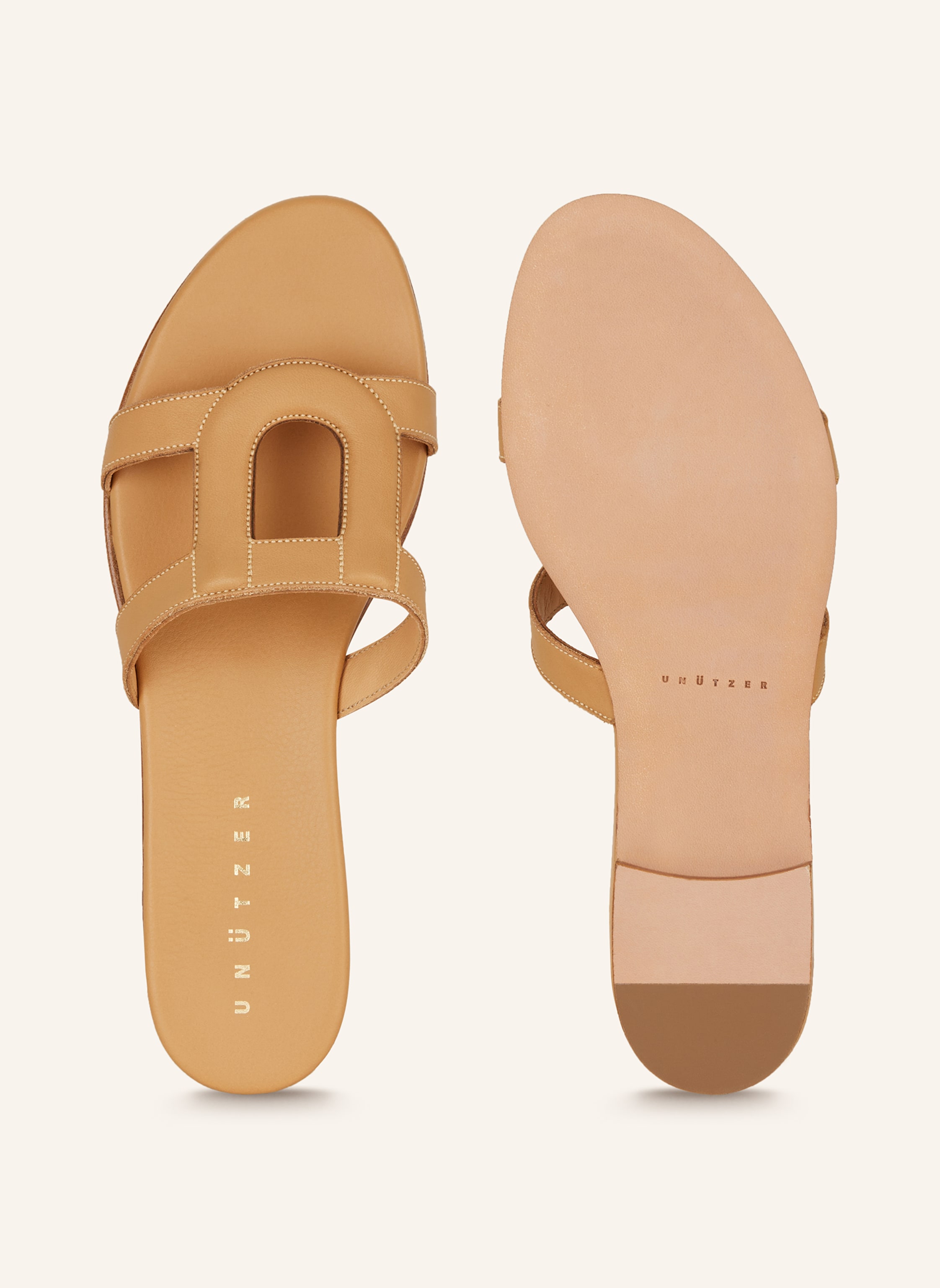 Thumbnail - Unützer Pantoletten beige