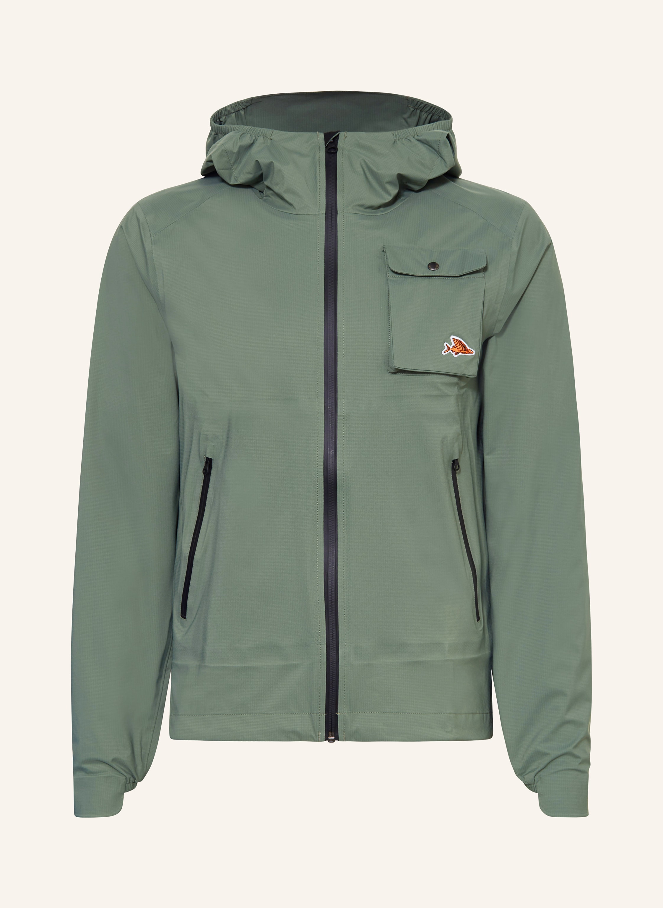CAFÉ DU CYCLISTE Cycling jacket ALIZEE in green