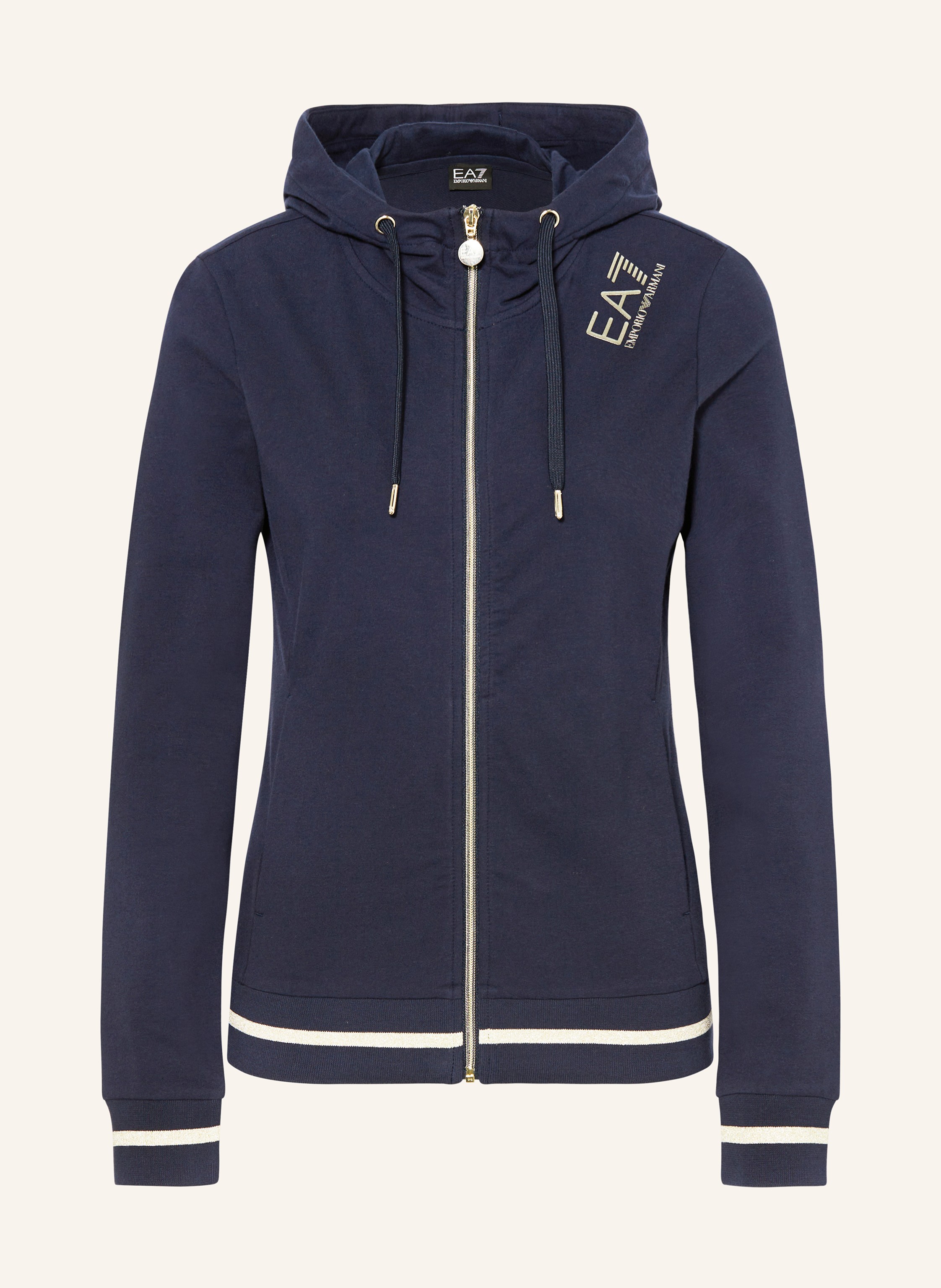 Ea7 hooded jacket new arrivals