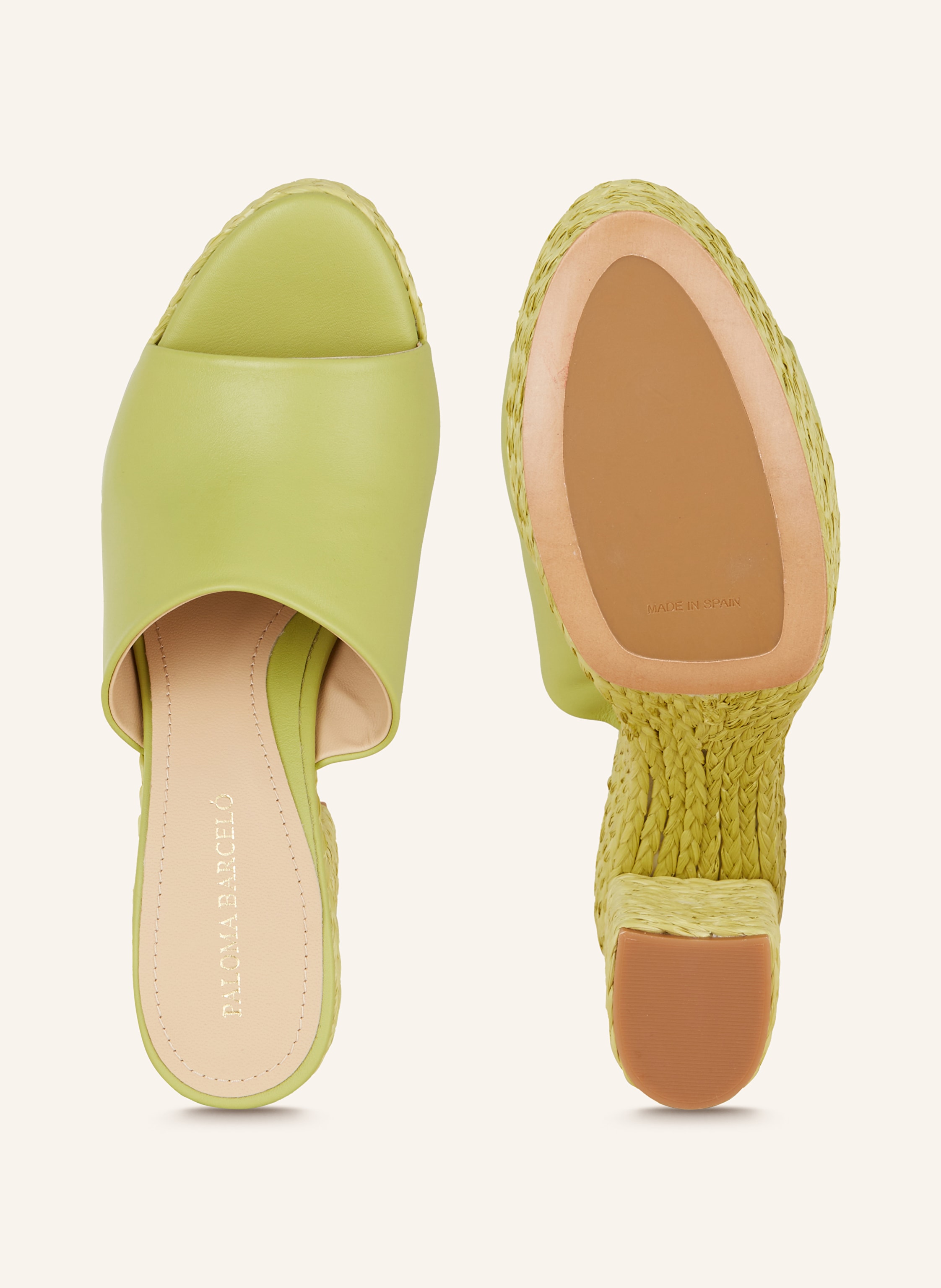 Thumbnail - Paloma Barceló Plateau-Mules Nicoletta gelb