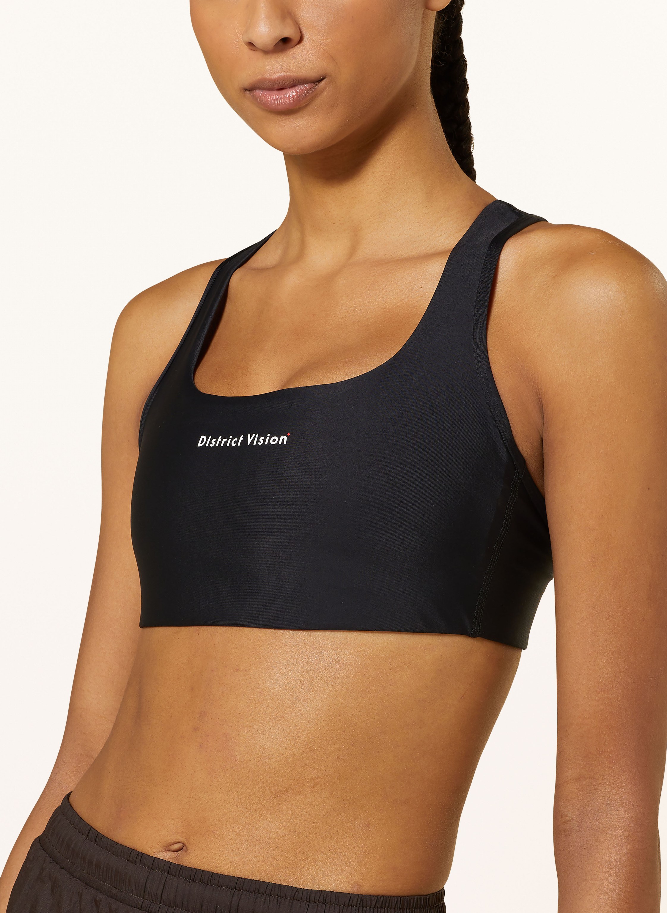 Thumbnail - District Vision Sport-Bh Twin Layer schwarz