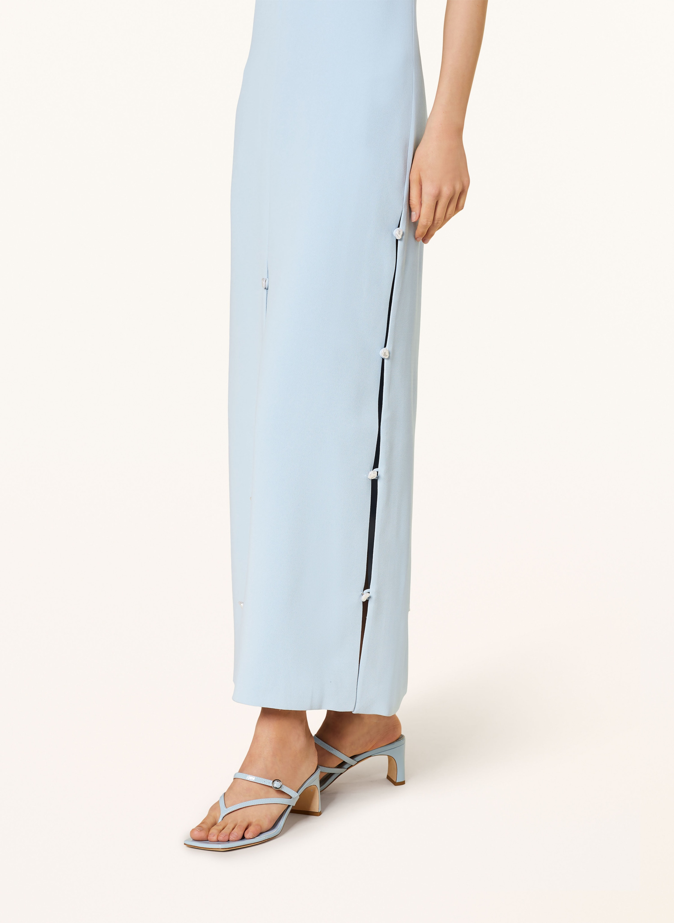 Thumbnail - Stine Goya Kleid Christabel Mit Schmuckperlen blau