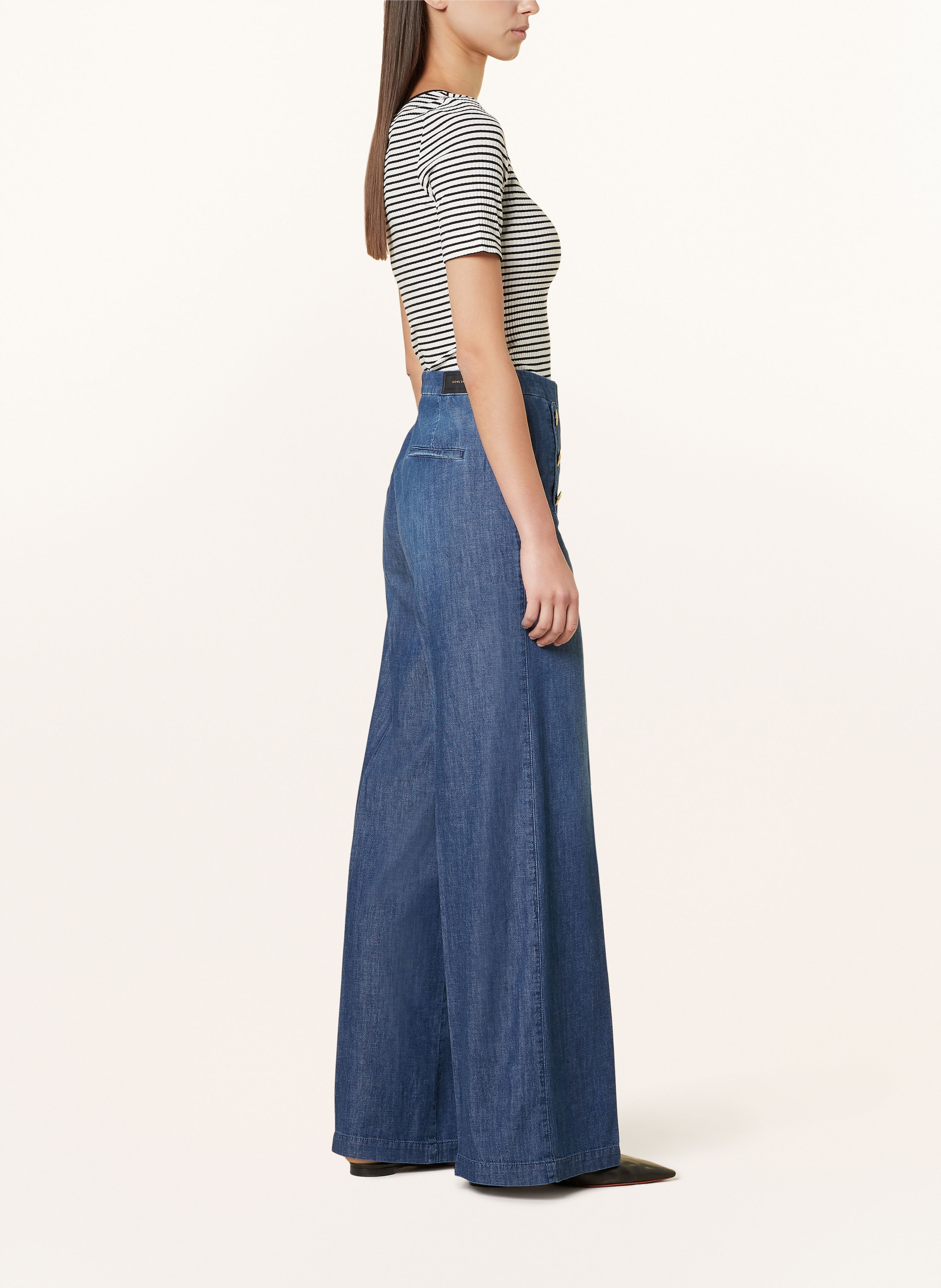 Thumbnail - Seductive Straight Jeans Bridget blau