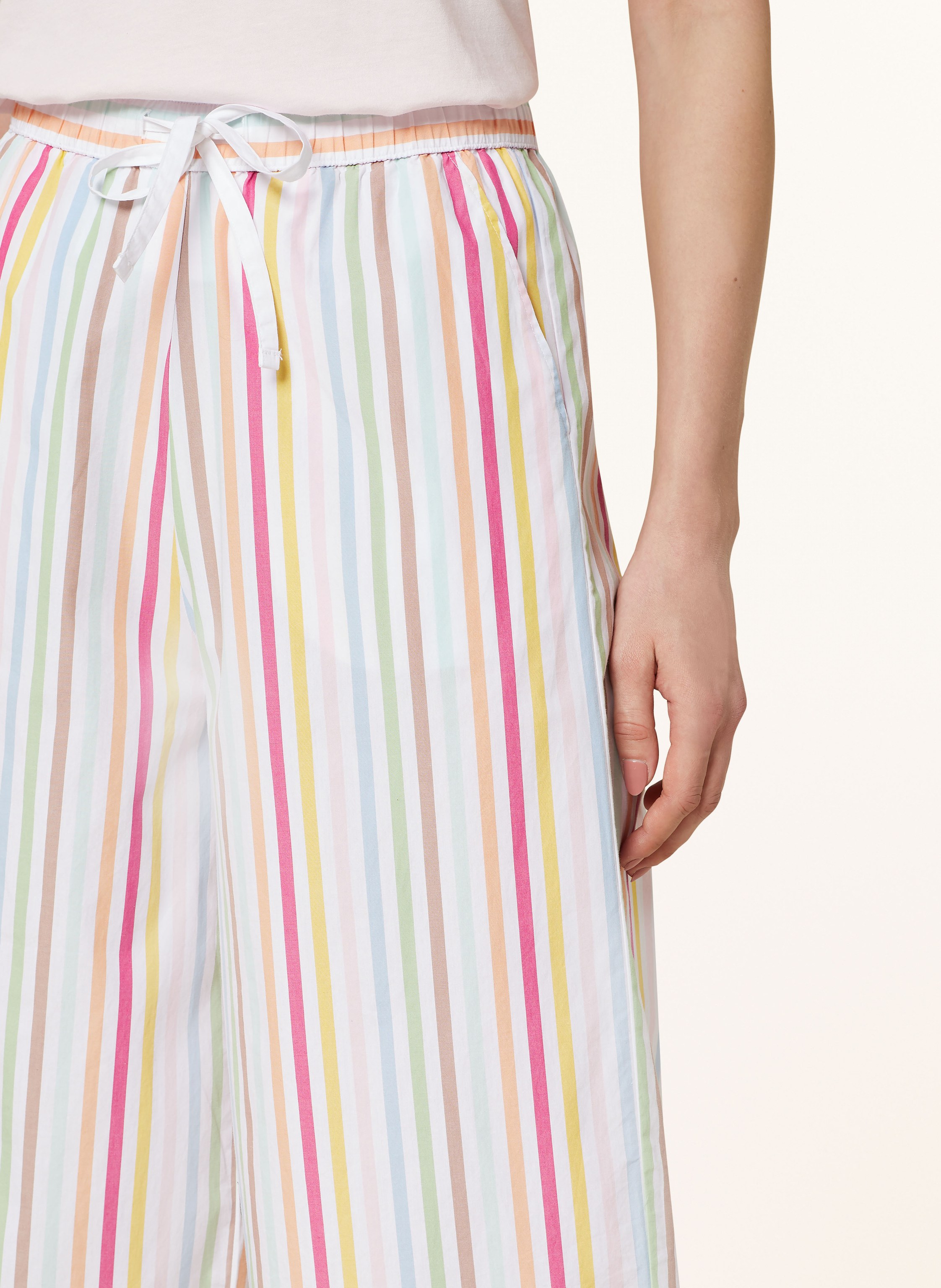 Thumbnail - Darling Harbour 7/8-Schlafhose weiss