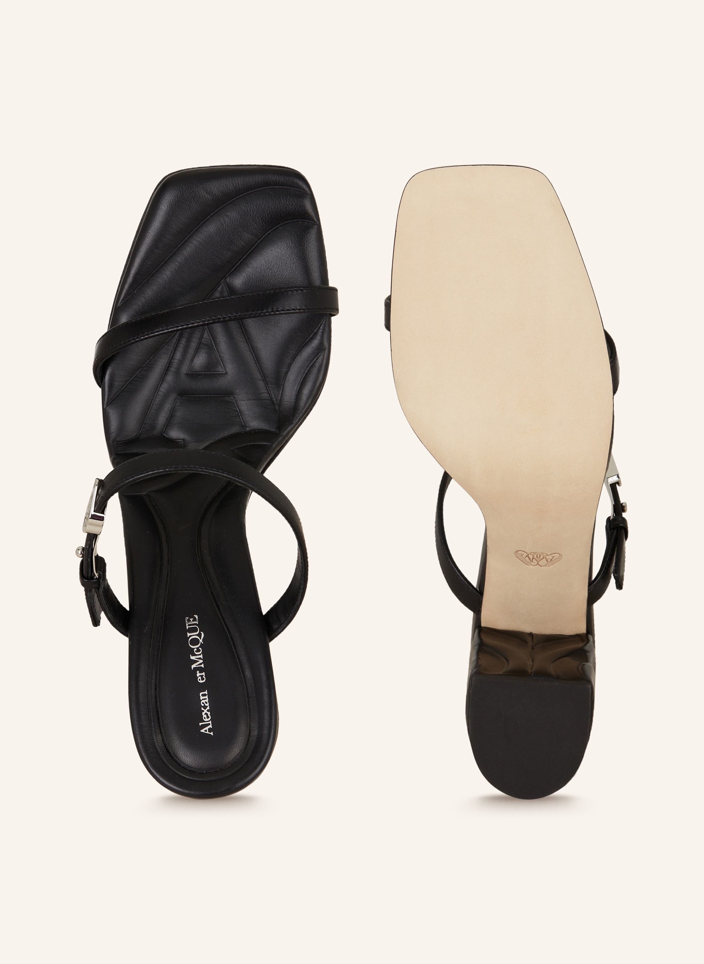 Alexander Mcqueen Mules schwarz – Bild 2