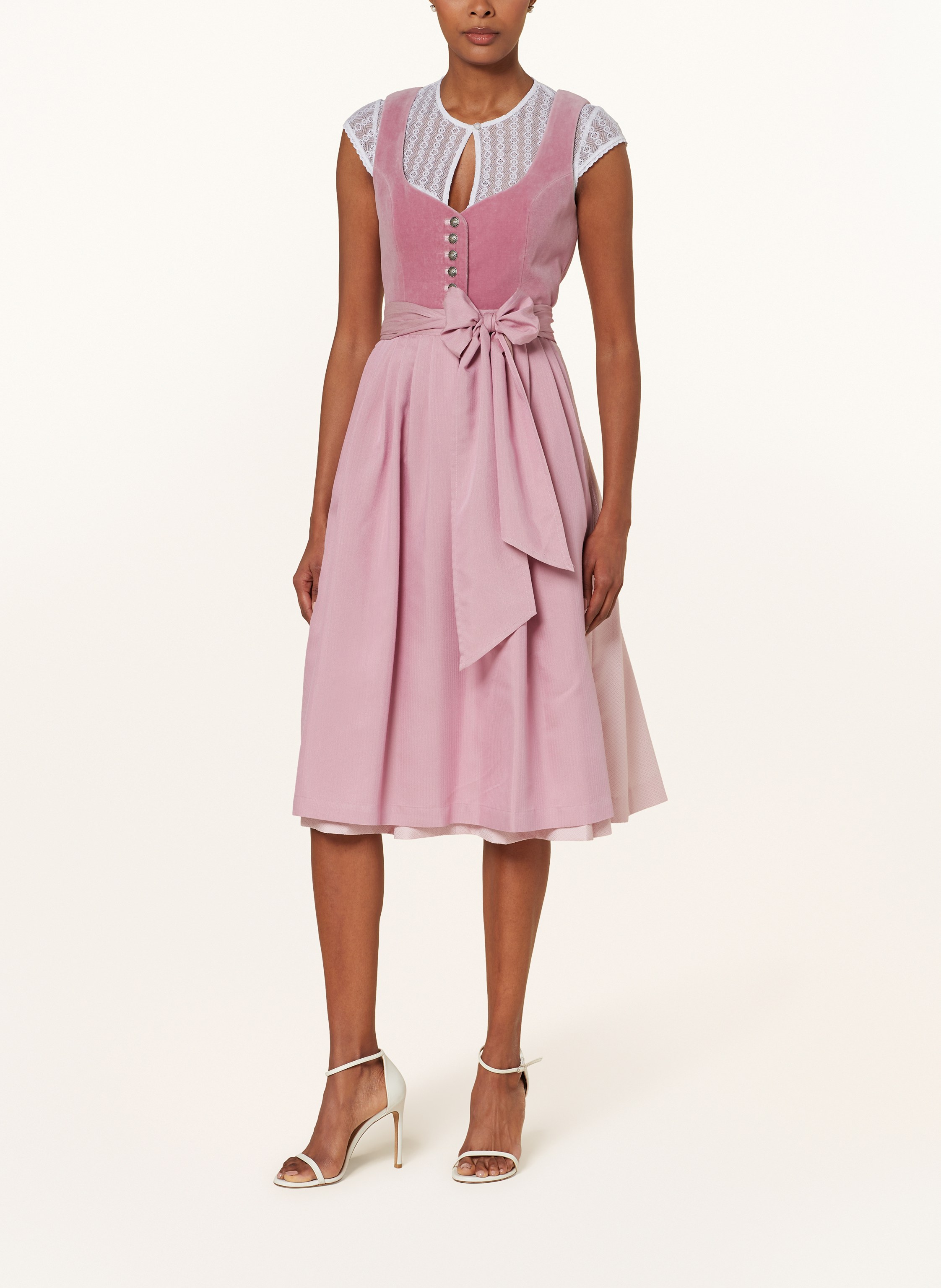 Thumbnail - Hammerschmid Dirndlbluse Dunja Aus Spitze weiss