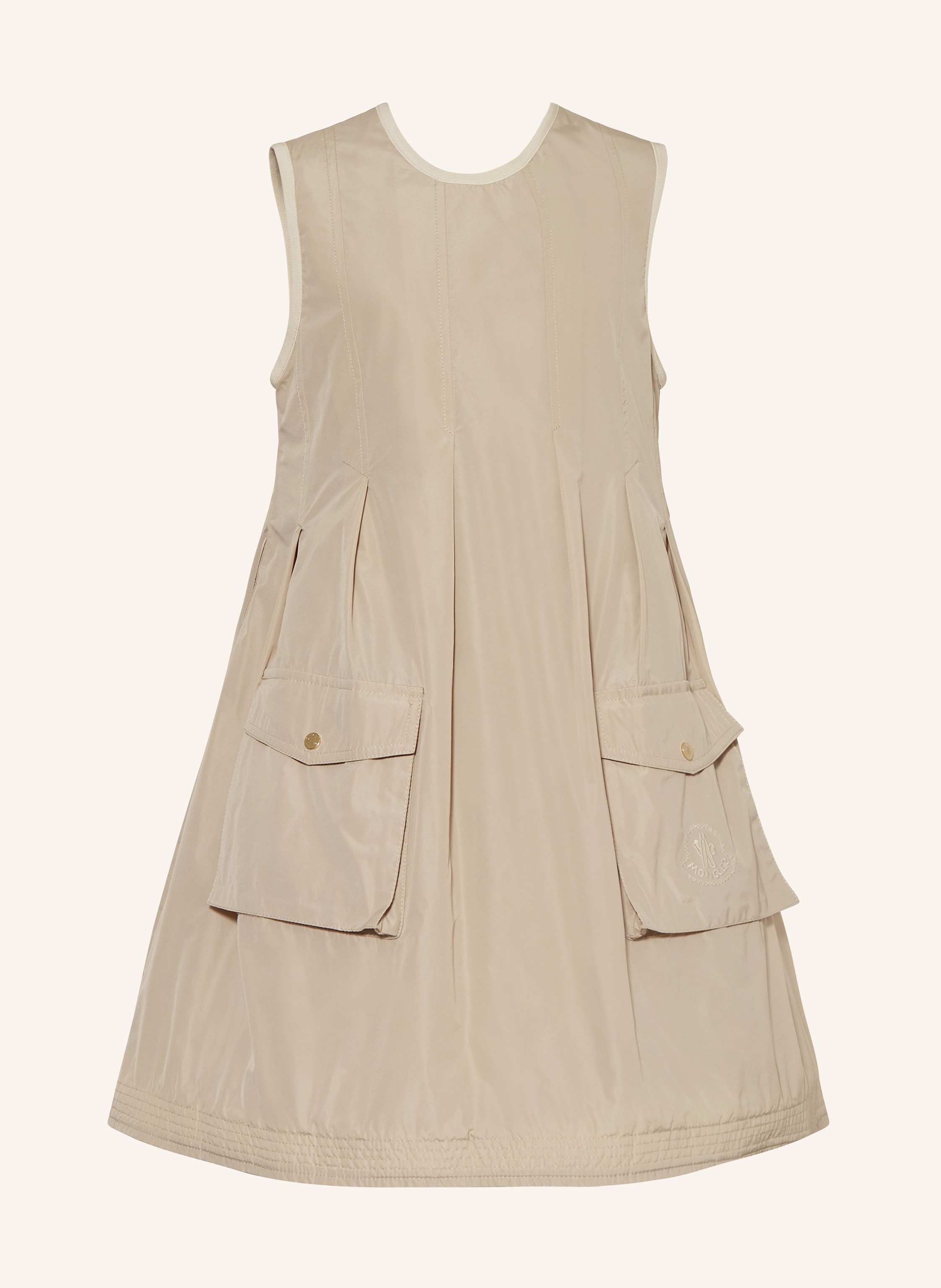 Thumbnail - Moncler Enfant Kleid beige