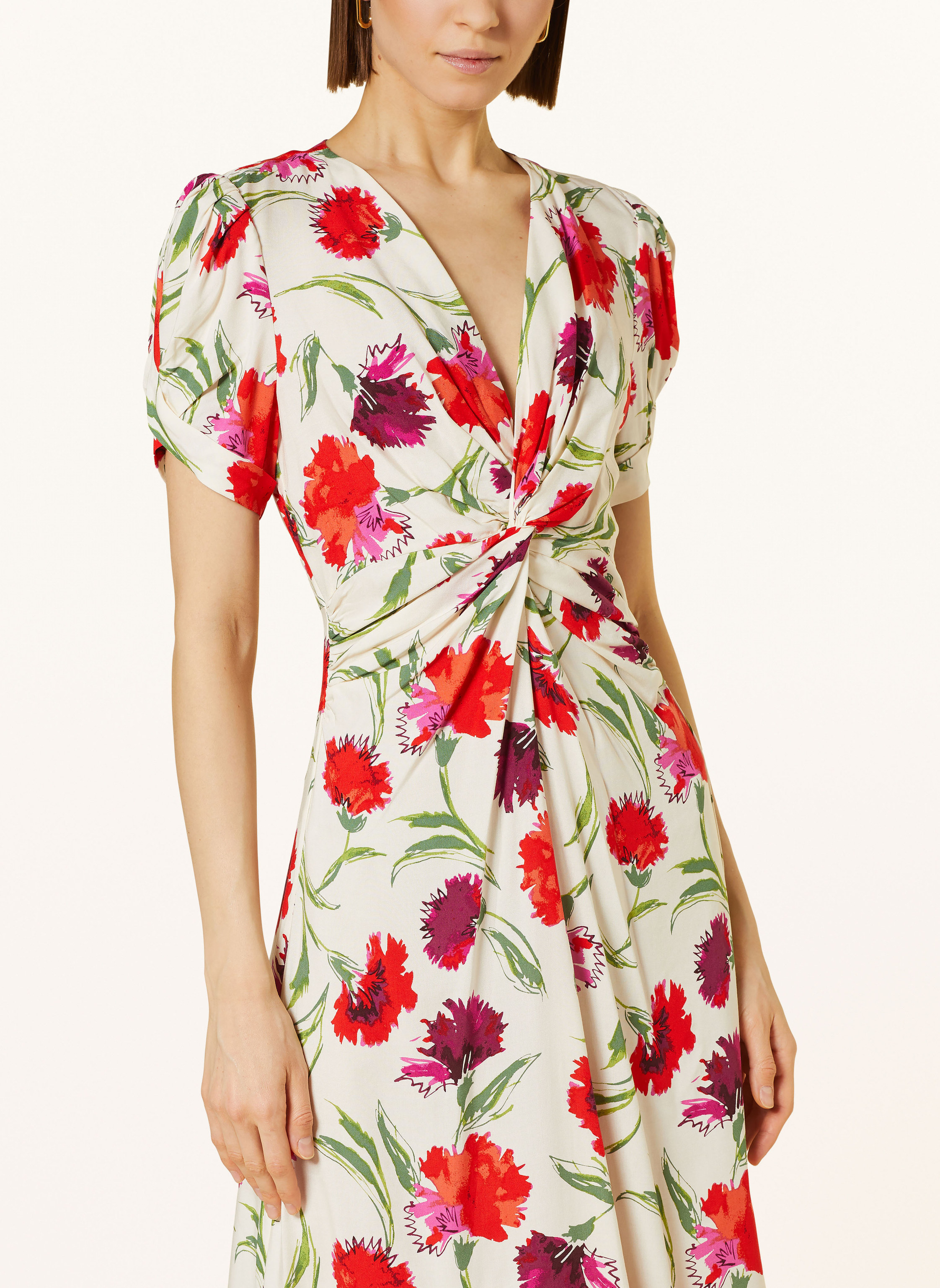 Thumbnail - Diane Von Furstenberg Kleid Clark rot