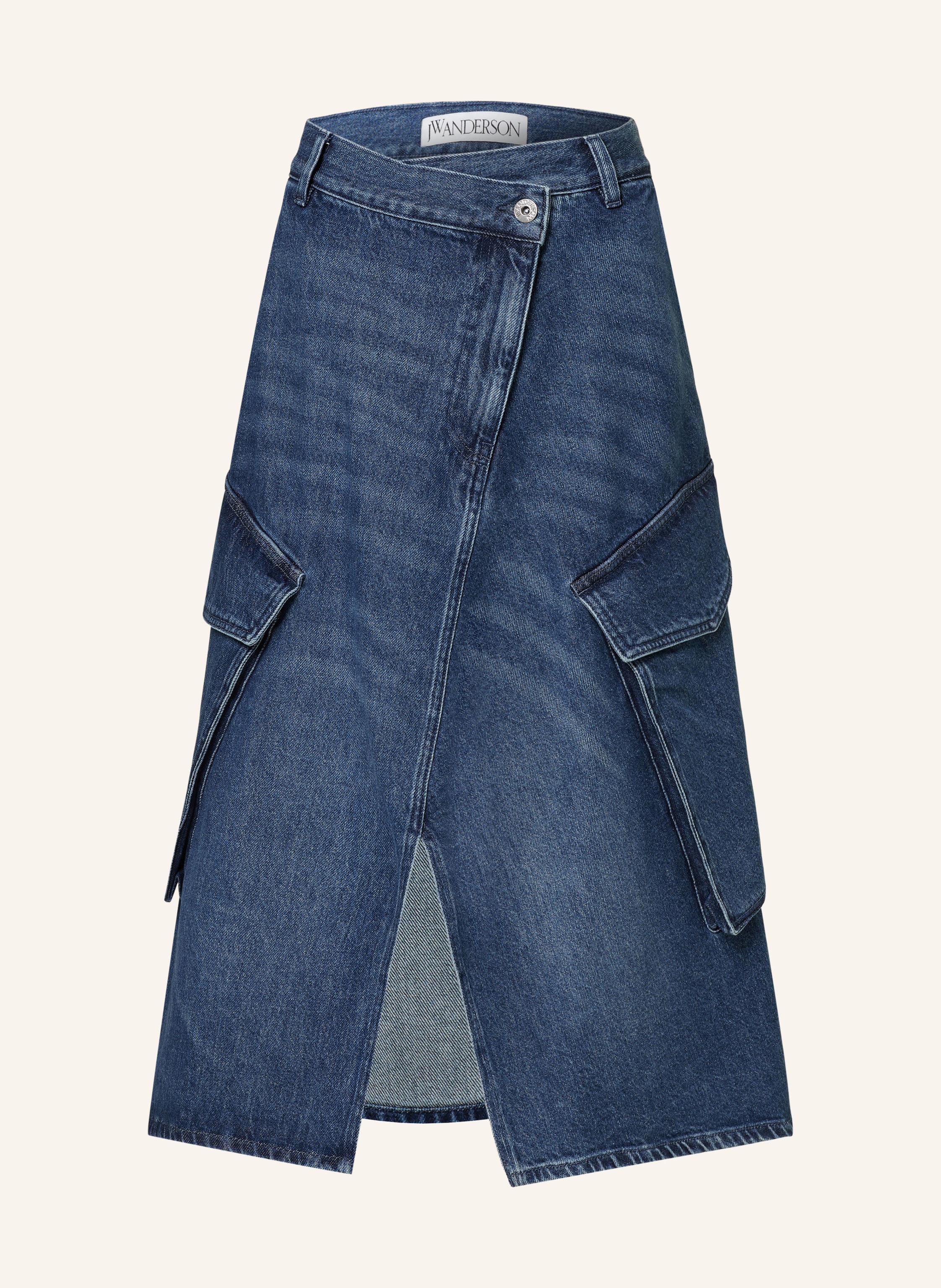 JW ANDERSON Denim skirt in 800 blue