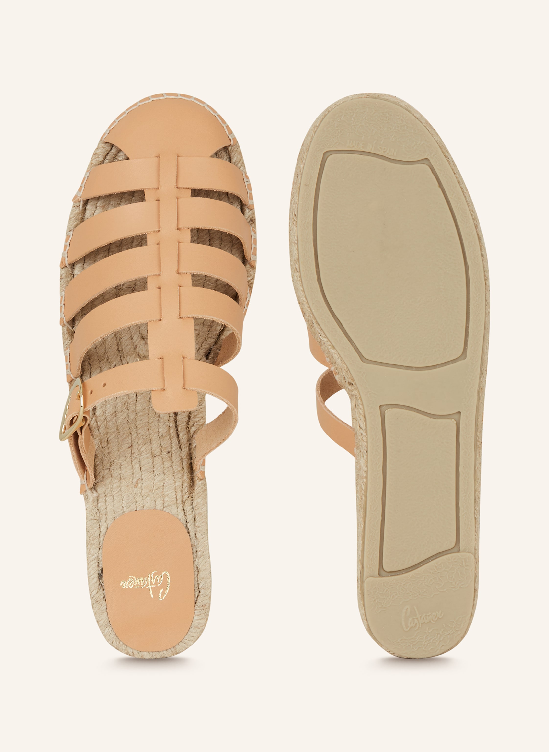 Thumbnail - Castaner Pantoletten Lesvos beige