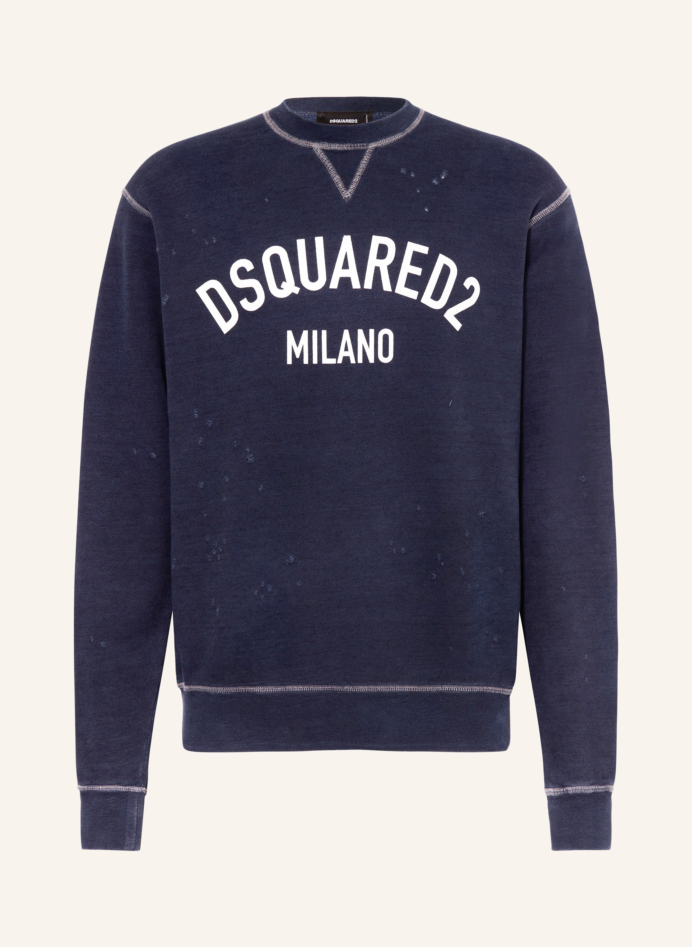 DSQUARED2 Sweatshirt in 478 navy blue