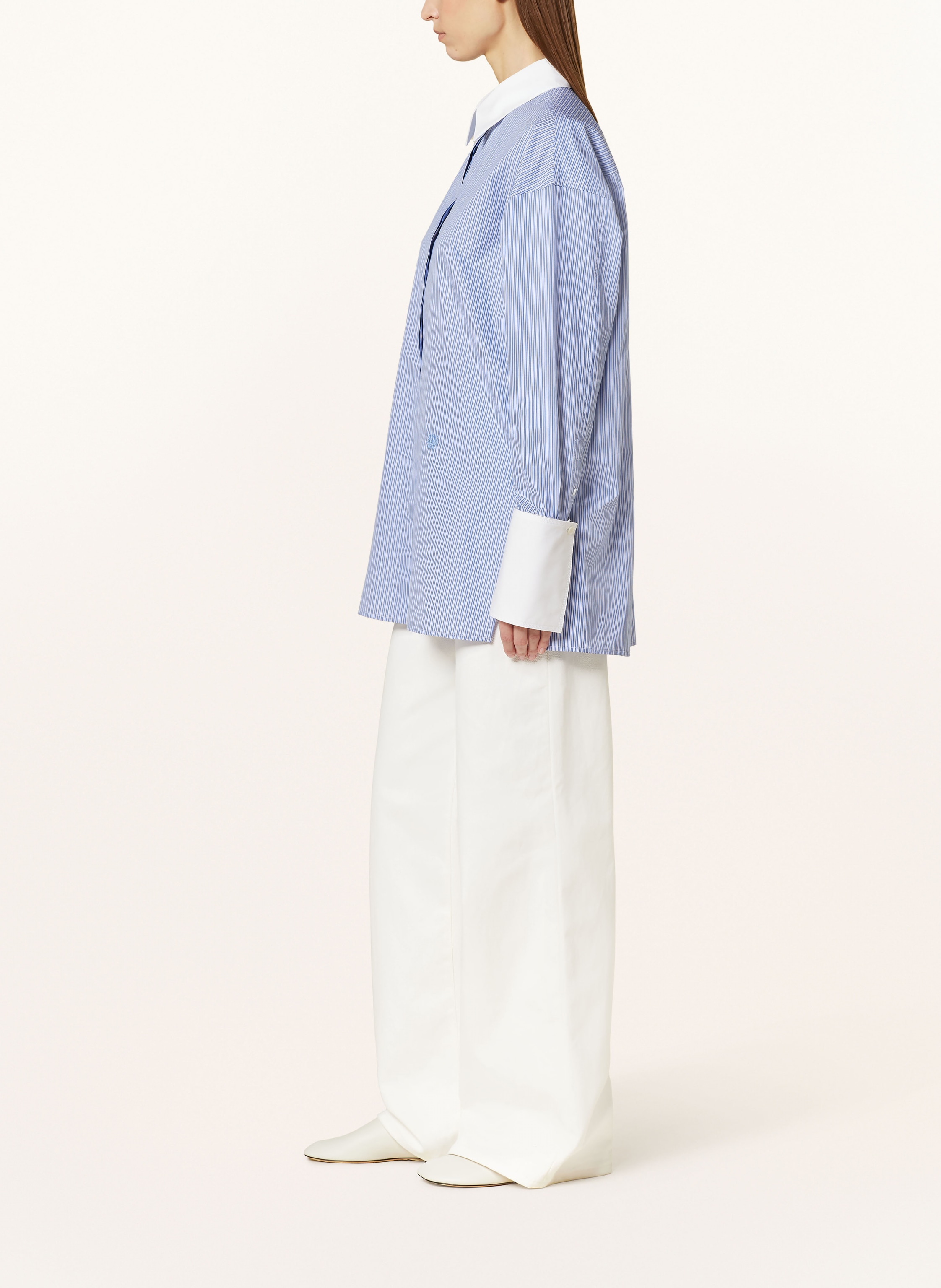 Thumbnail - Loewe Straight Jeans weiss