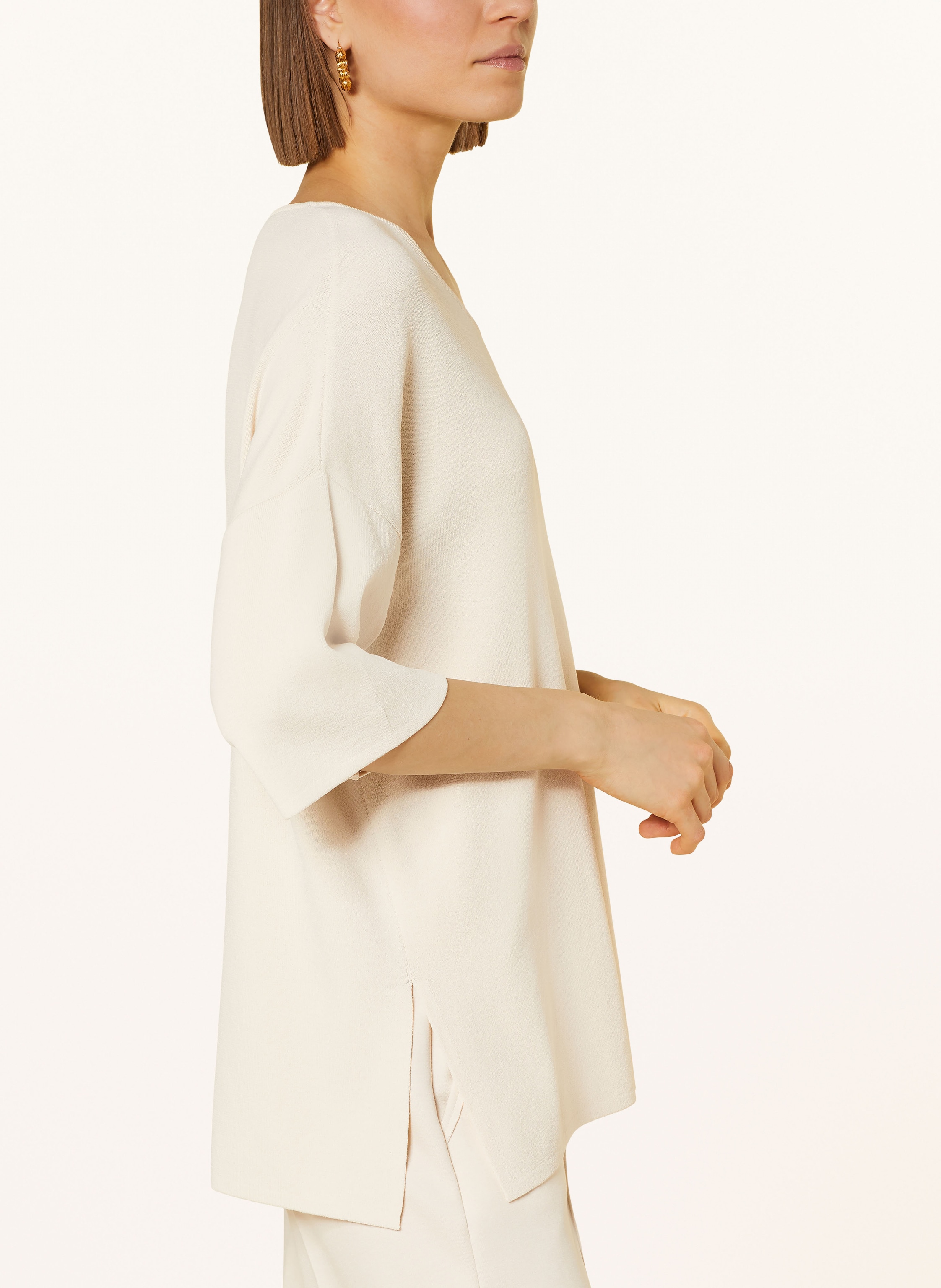 Thumbnail - Riani Pullover Mit 3/4-Arm weiss