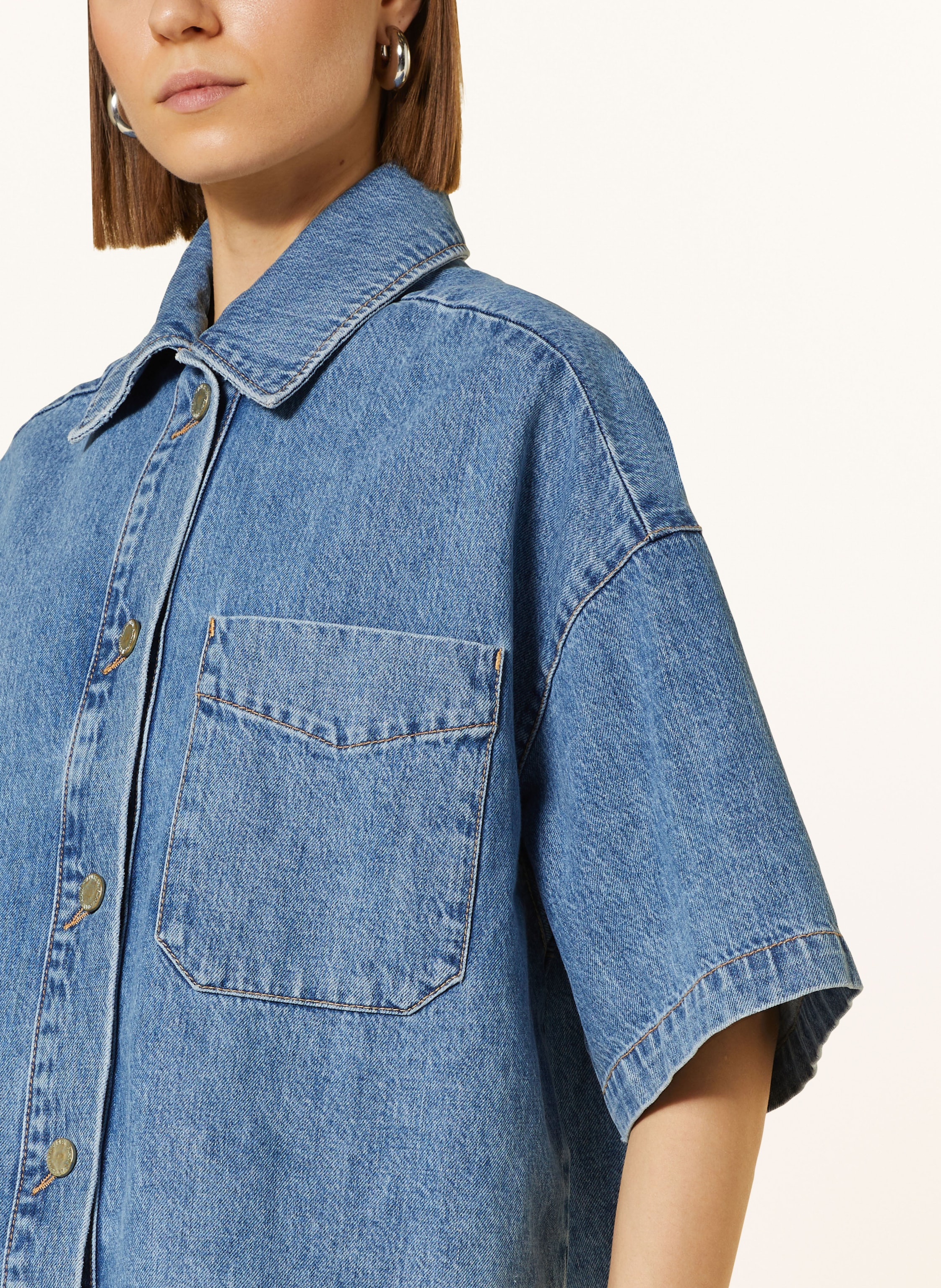 Thumbnail - Riani Jeans-Overshirt blau