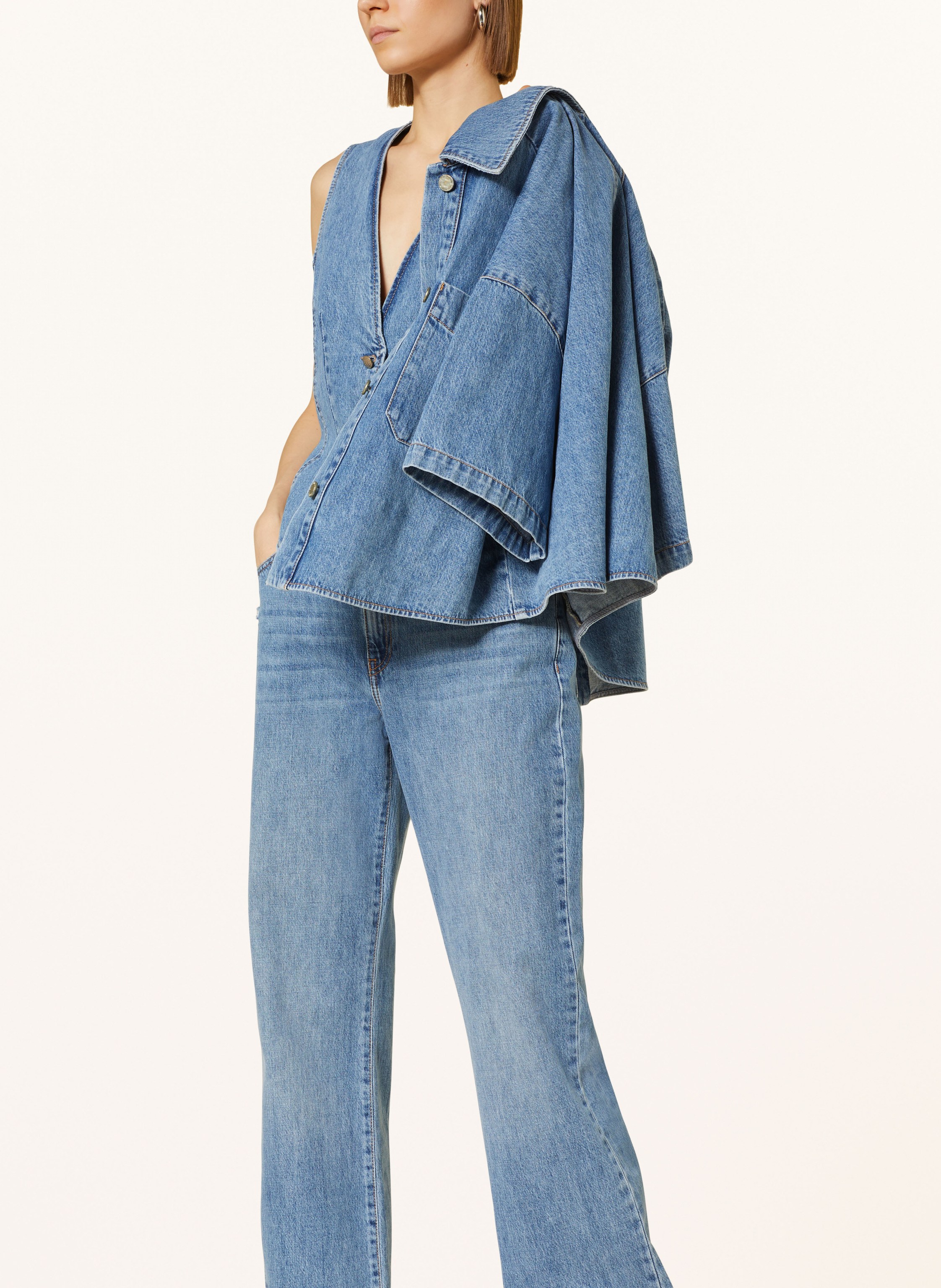 Thumbnail - Riani Jeans-Overshirt blau
