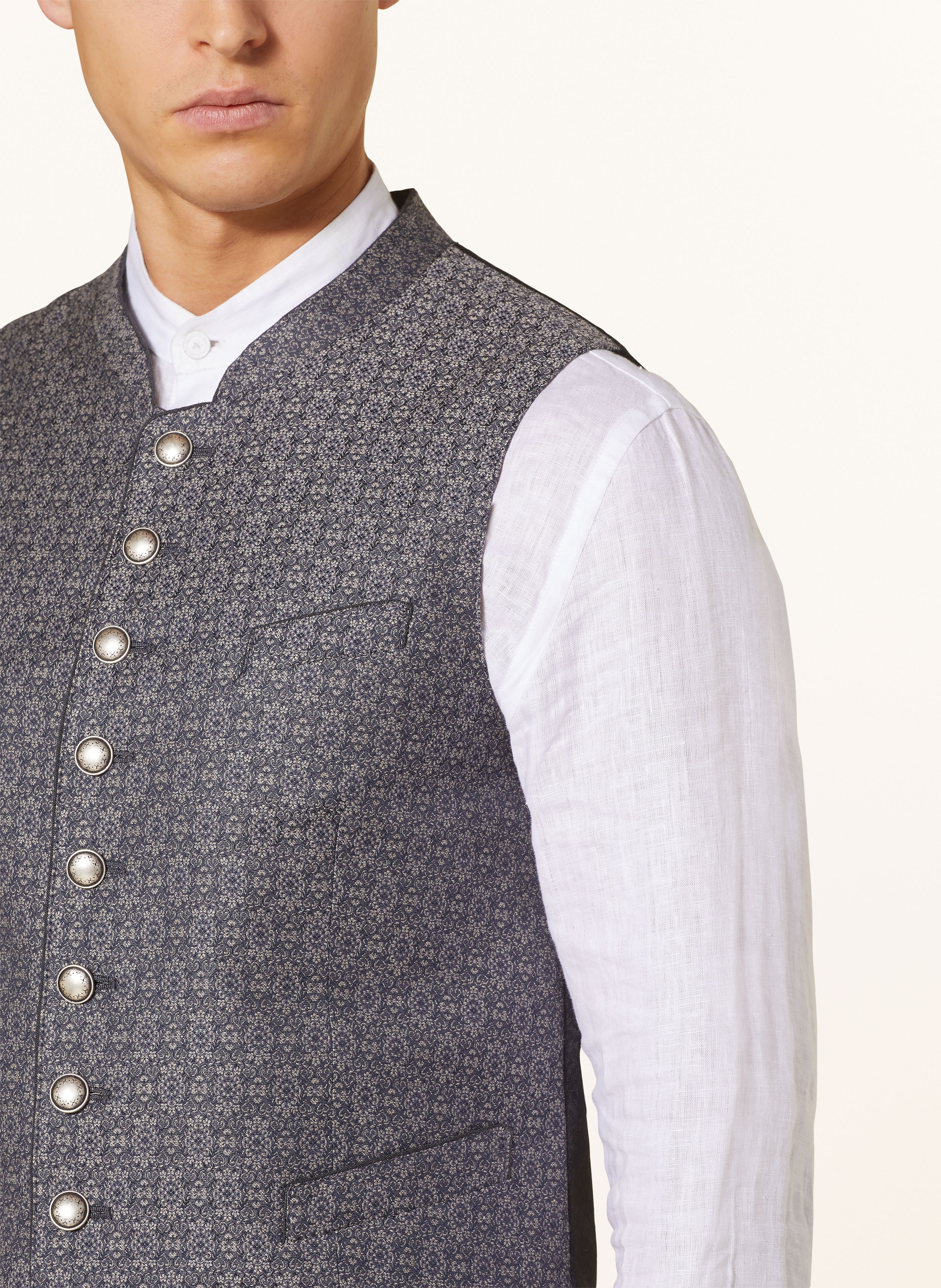 Thumbnail - Grasegger Trachtenweste Xeno blau