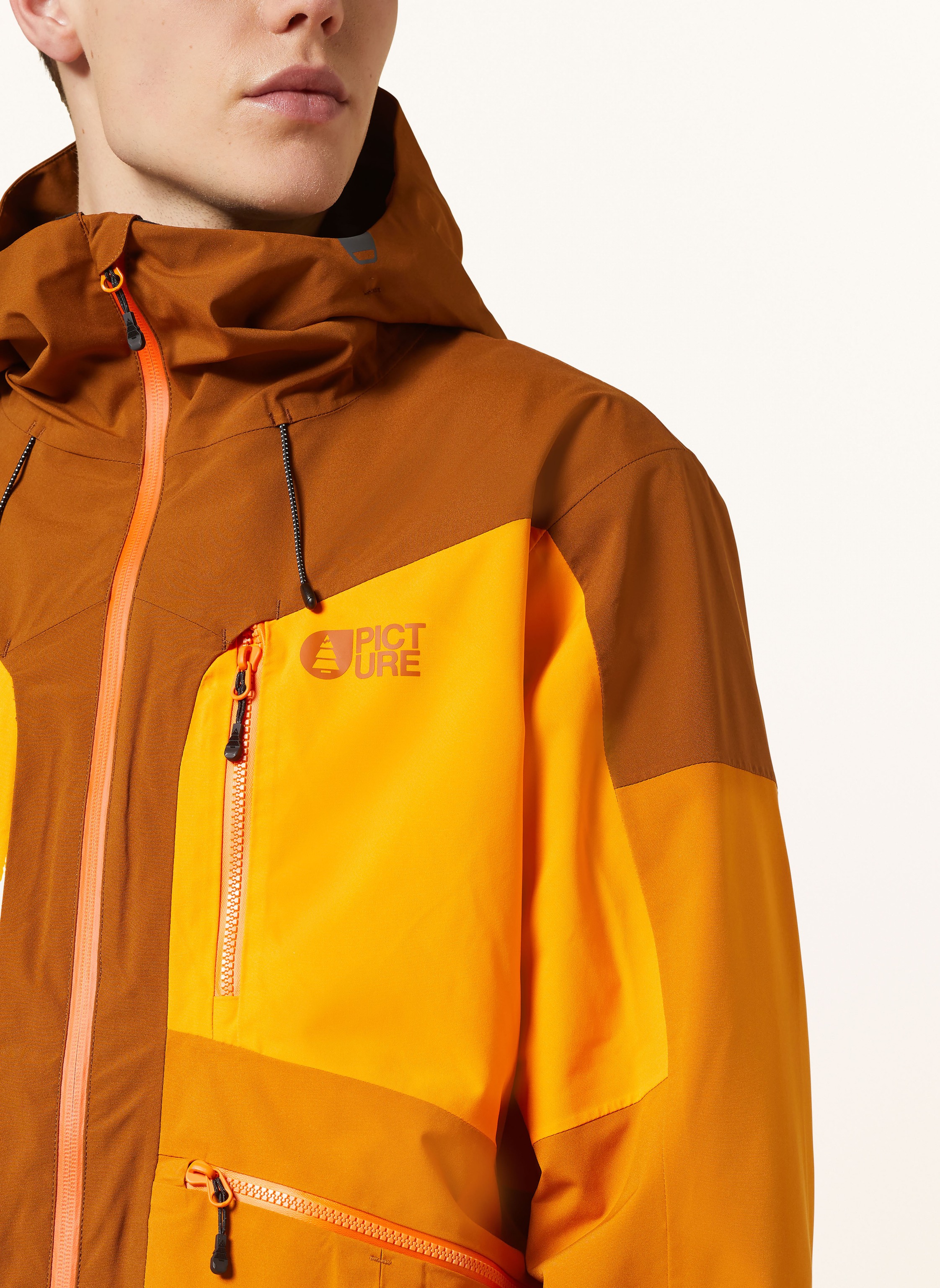 Thumbnail - Picture Skijacke Naikoon orange