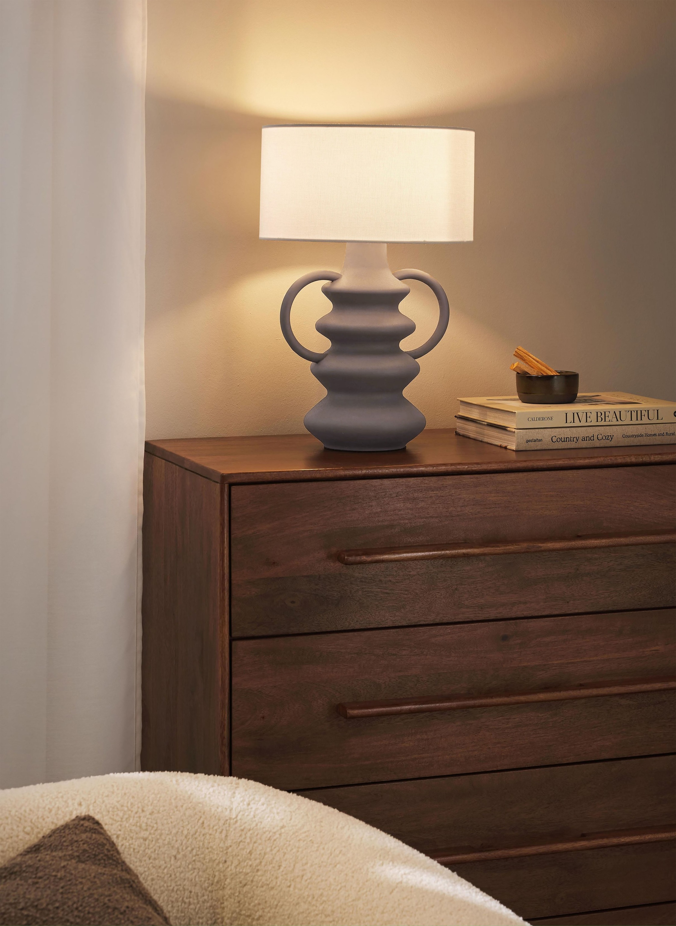 Thumbnail - Westwing Collection Tischleuchte Luvi beige